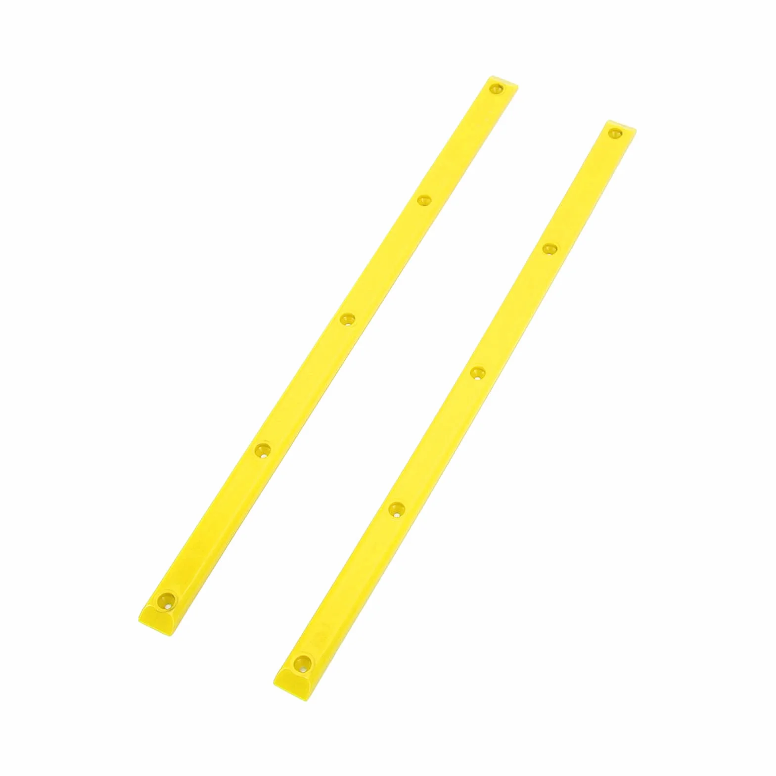 Shanrya Rails pour nervures flexibles stables Longboard Per(jaune)