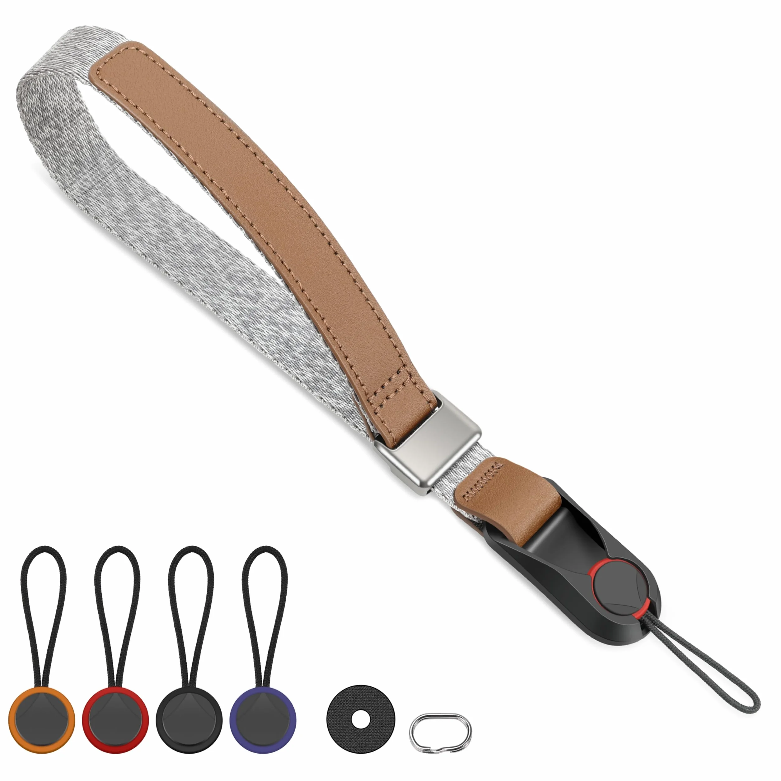 Sunya Dragonne pour Appareil Photo avec Boucle à Détachement Rapide, Sangle en Corde Nylon Compatible avec Appareils Photo DSLR ou Mirrorless