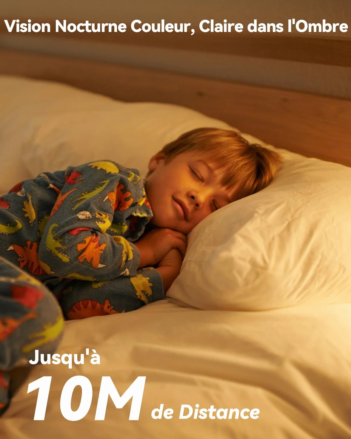 Imou 2K 3MP Caméra Surveillance WiFi Intérieur 360° Wi-Fi 6 Double-Bande Vision Nocturne Couleur Détection Personnes Animaux Suivi Intelligent Compatible Alexa