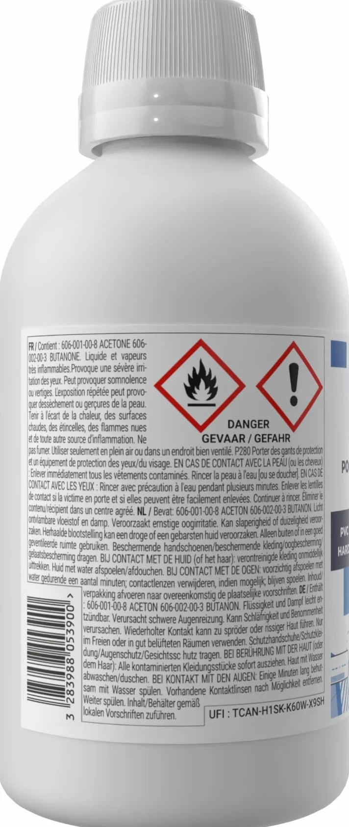 Décapant PVC 250 ml