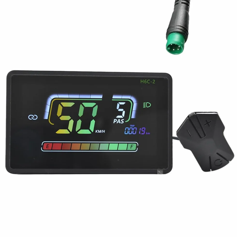 Compteur de Vitesse Bluetooth pour Vélo Électrique, Écran LCD, UART, 5 Broches