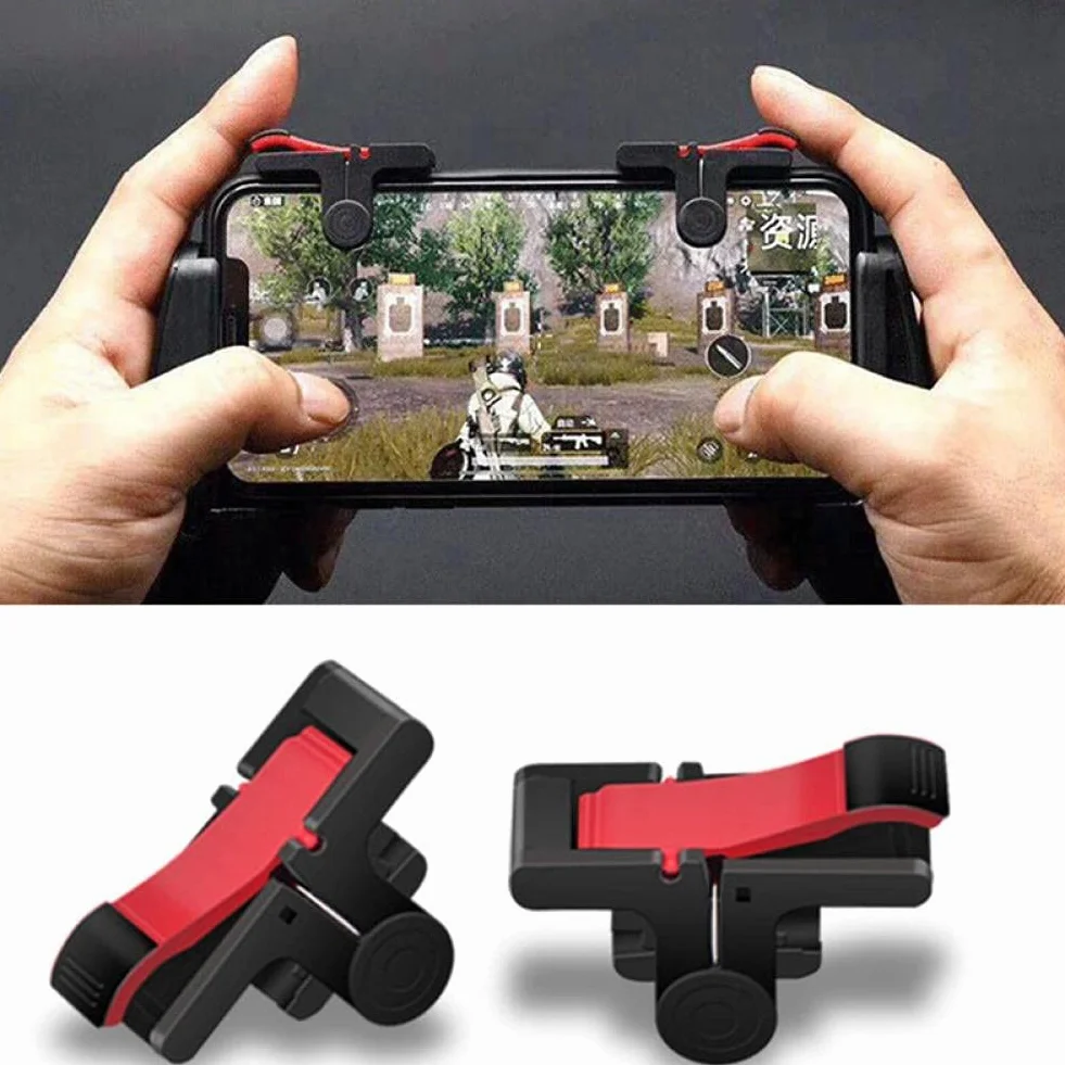 1 Paire Pubg Mobile Controller Gamepad Game Trigger Objectif Bouton L1 R1 Shooter Manette De Jeu pour Différents Modèle De Téléphone Game Pad Accesorios