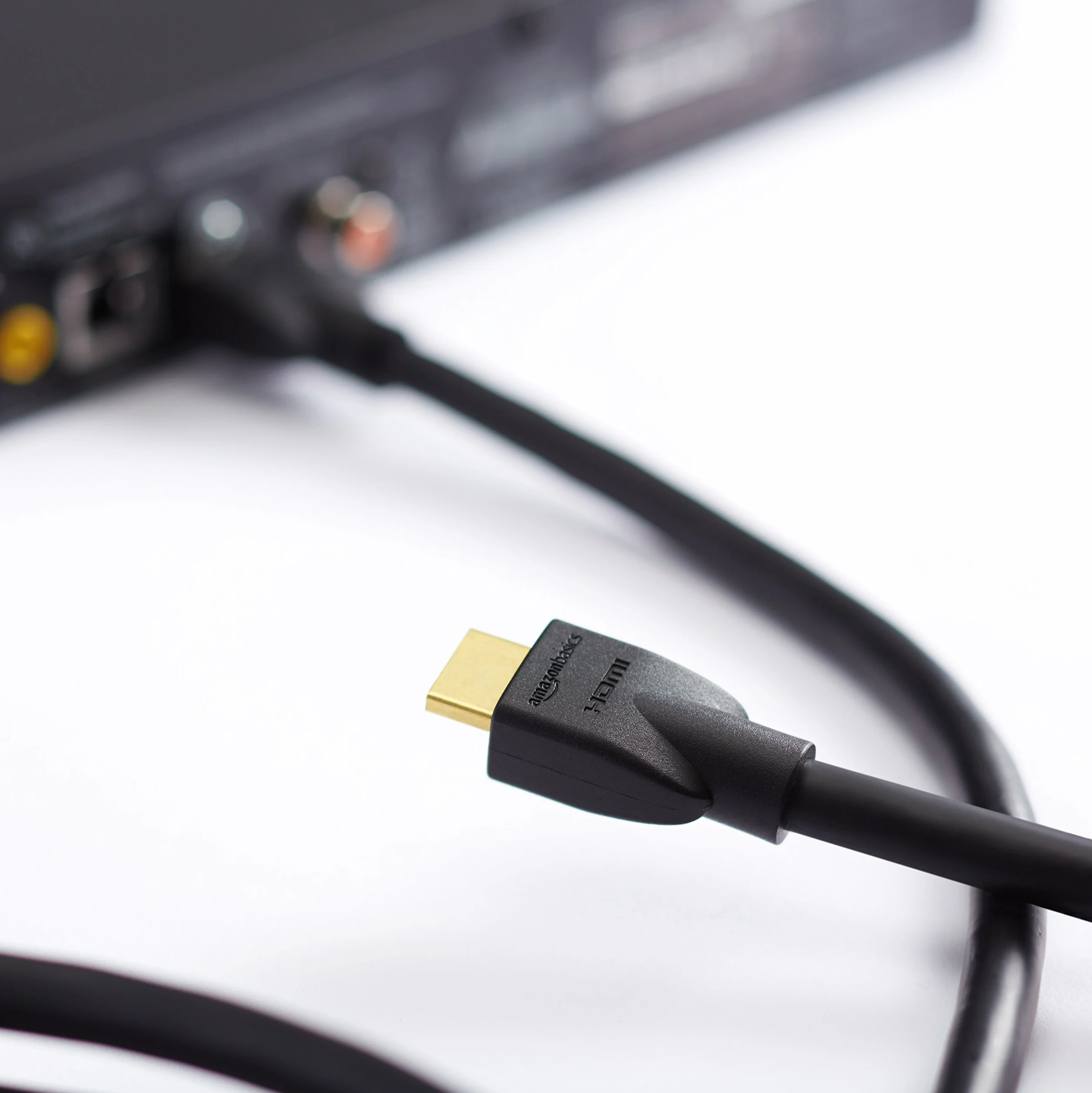 Amazon Basics Câble HDMI A CL3 2.0 haut débit 3 m, Noir