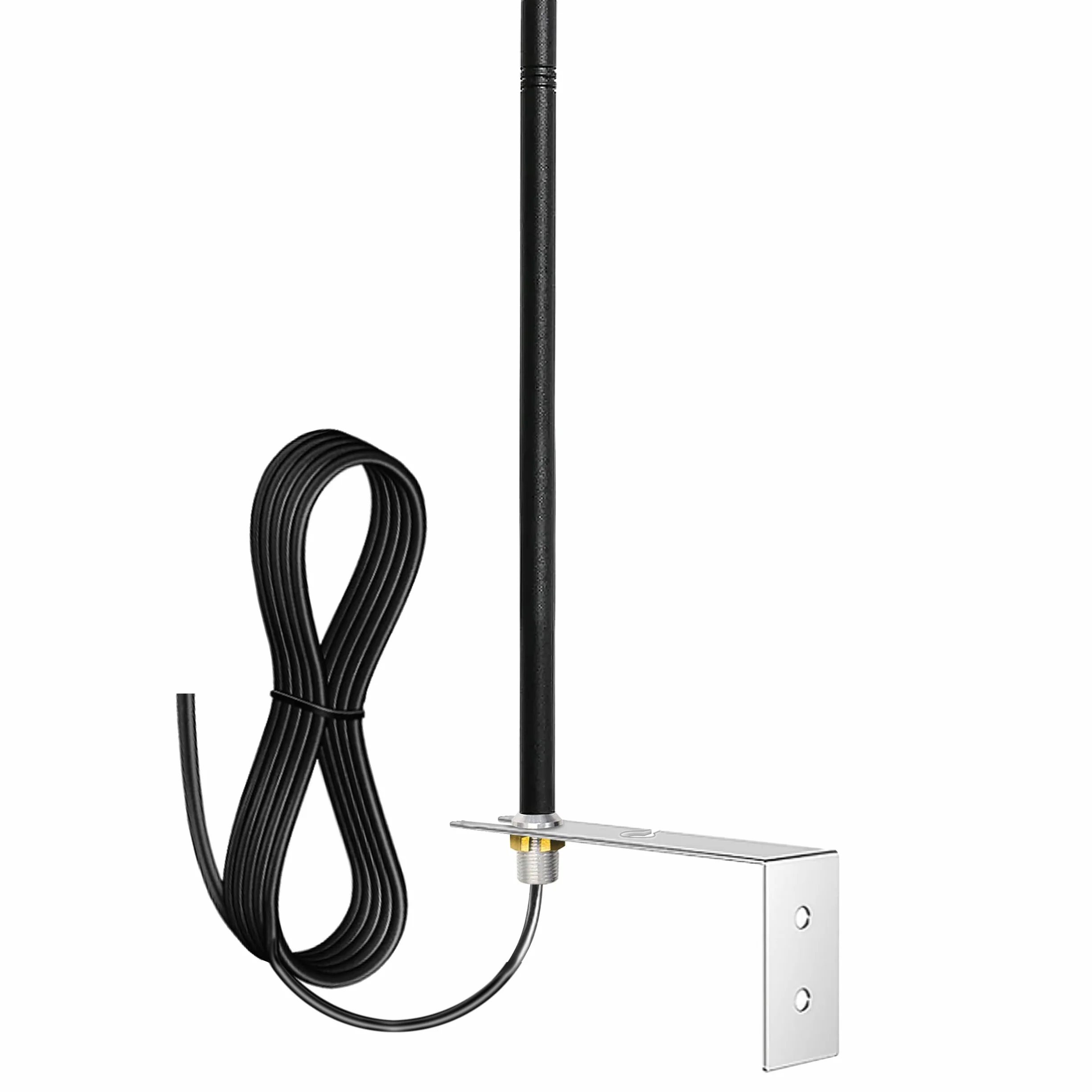 Antenne Universelle 433,92 MHz pour Portail Automatique Récepteurs et Automatisme de Porte Garage avec Support et Câble D'extension