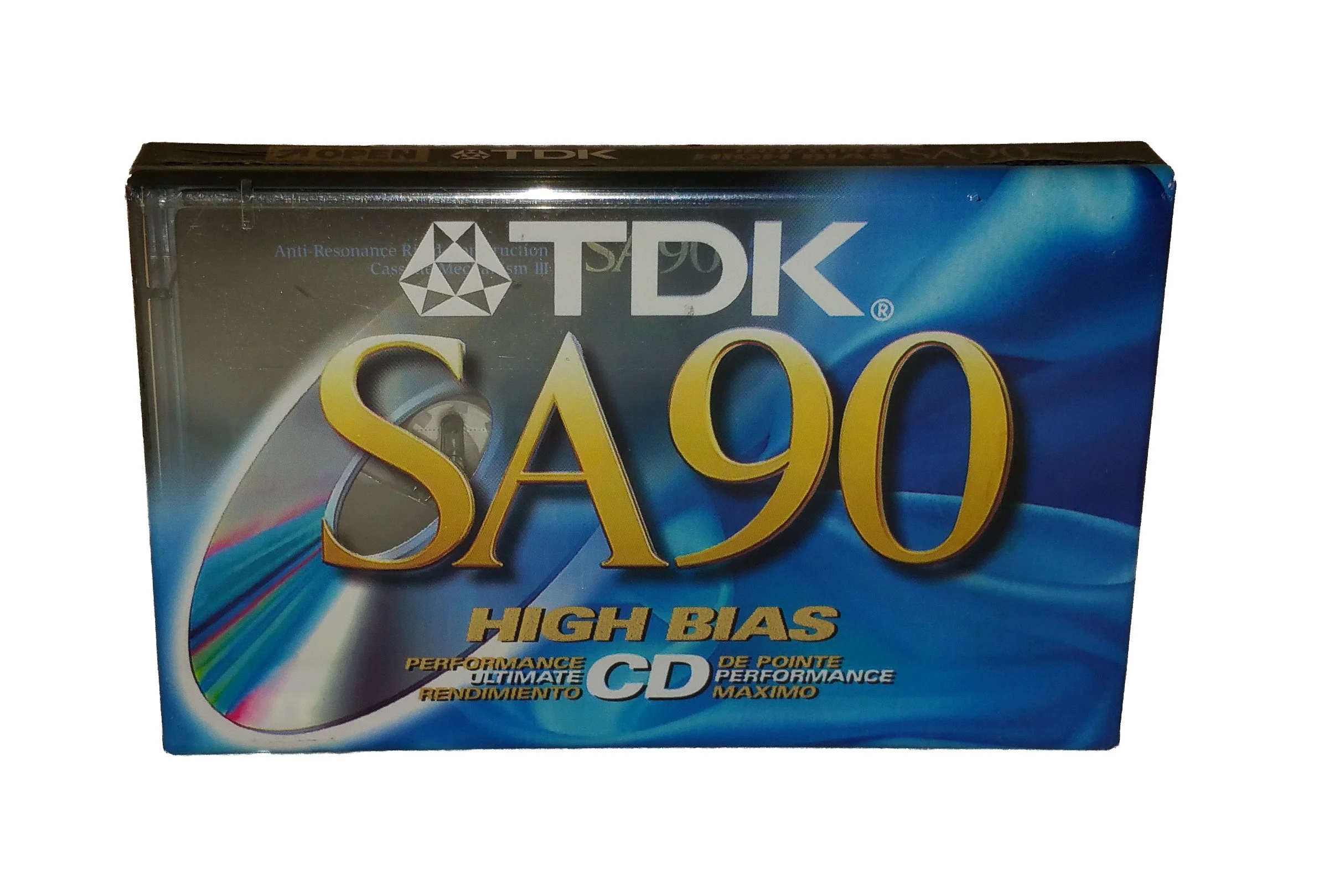 TDK SA 90 High Bias Ultimate CD Lot de 4 Cassettes Audio Vierges