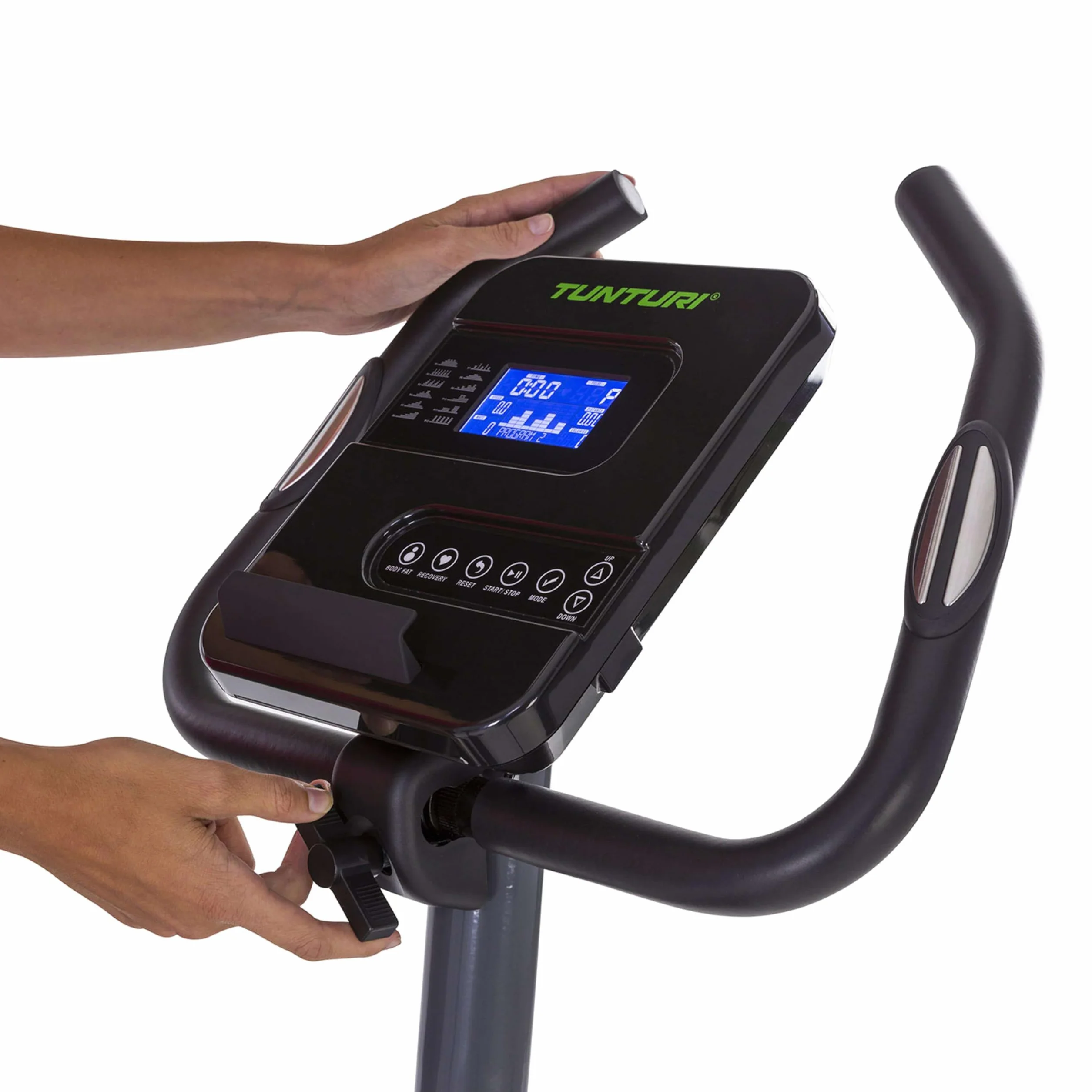 Tunturi Cardio Fit E30 Vélo d'Appartement Ergomètre avec écran LCD et Résistance Réglable