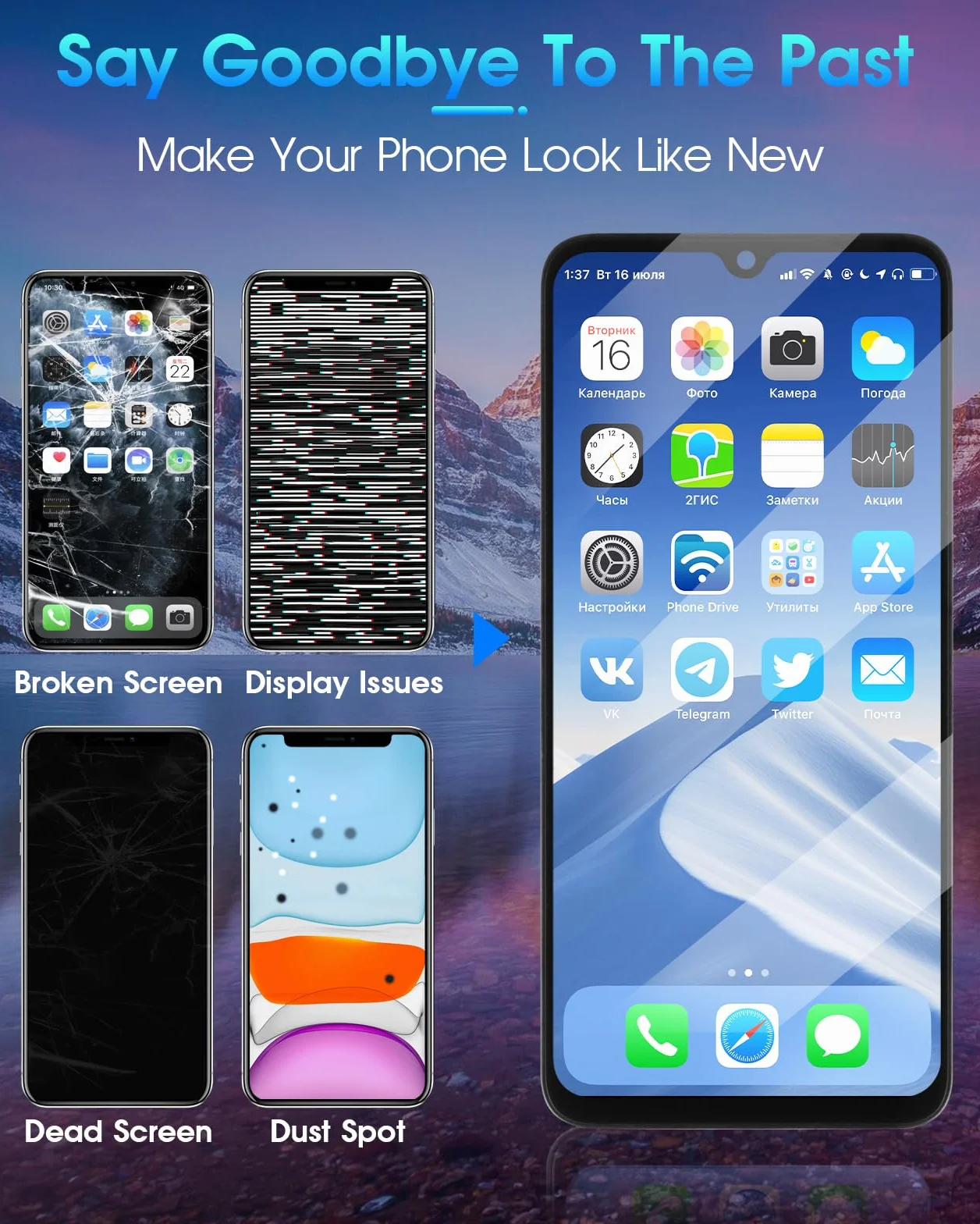 Écran LCD Samsung Galaxy A05s SM-A057G SM-A057M SM-A057F Remplacement Tactile Numériseur Noir Cadre 6,7"