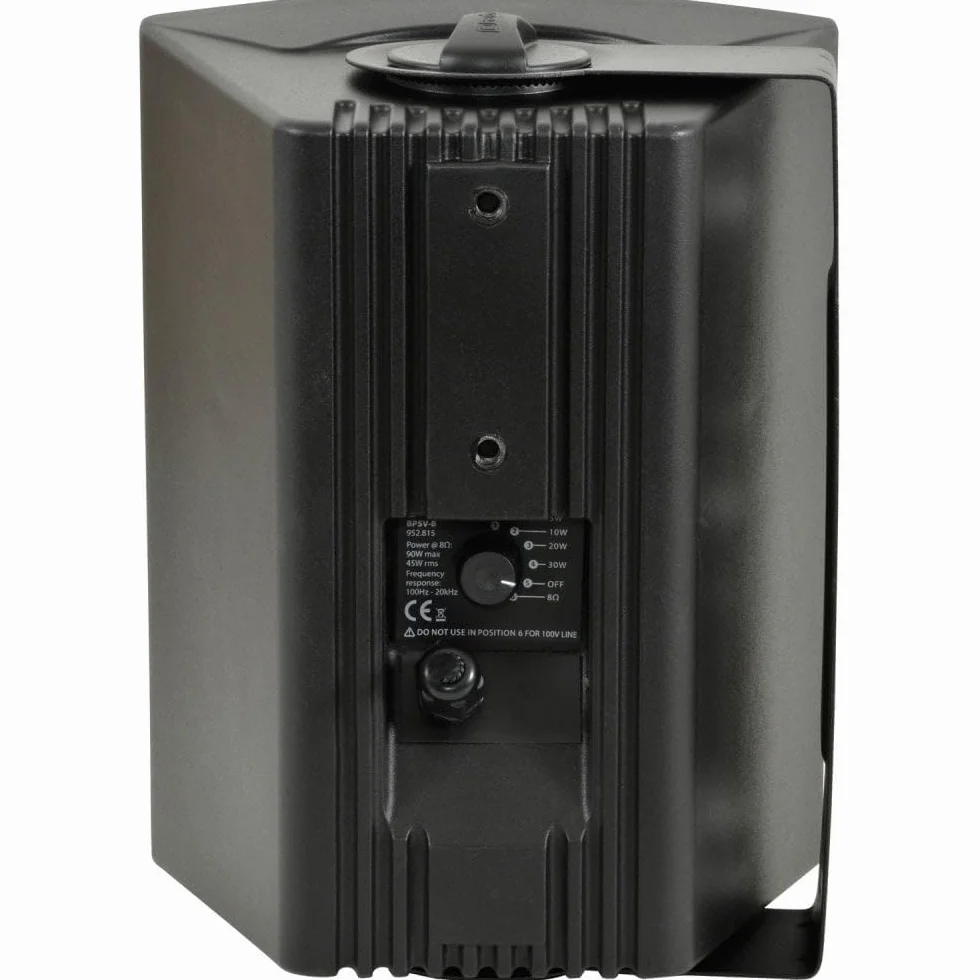 Adastra BP Series 13,3 cm 100 V 90 W Haut-parleurs résistants aux intempéries 5.25" Noir