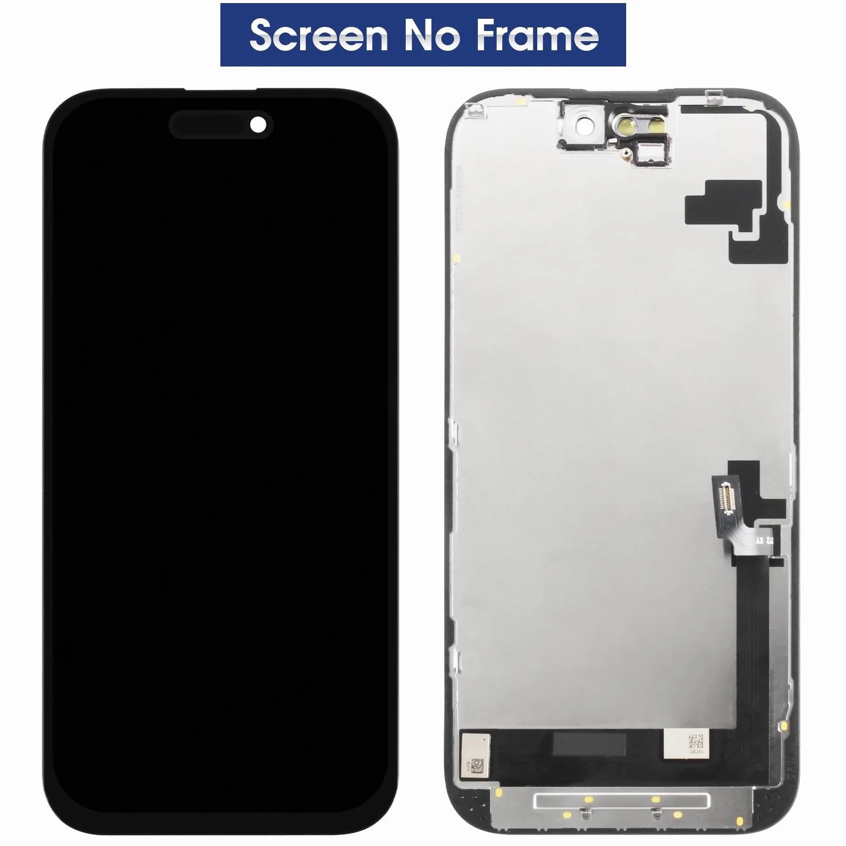 Écran LCD pour iPhone 16 LCD Display pour iPhone 16 LCD Écran pour iPhone16 6,1" Écrantactile Verre Full Assemblé avec Kit de Réparation A3287 A3081 A3286 A3288 (Noir)