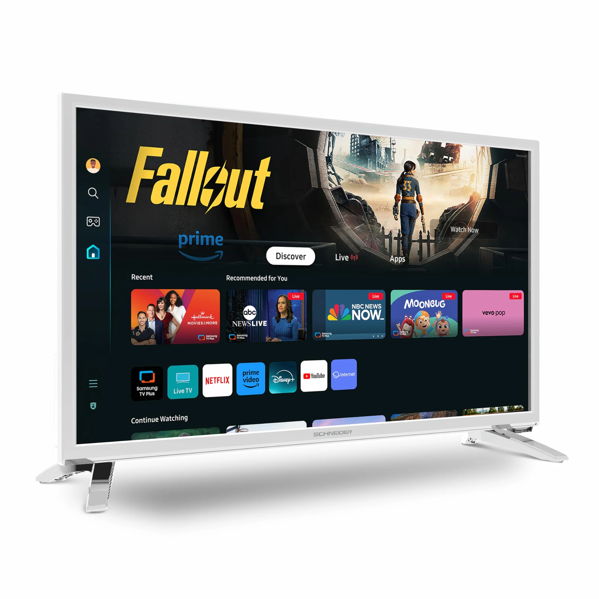 Schneider TV HD 24" (60cm) Smart Tizen 1366x768 Dolby Audio