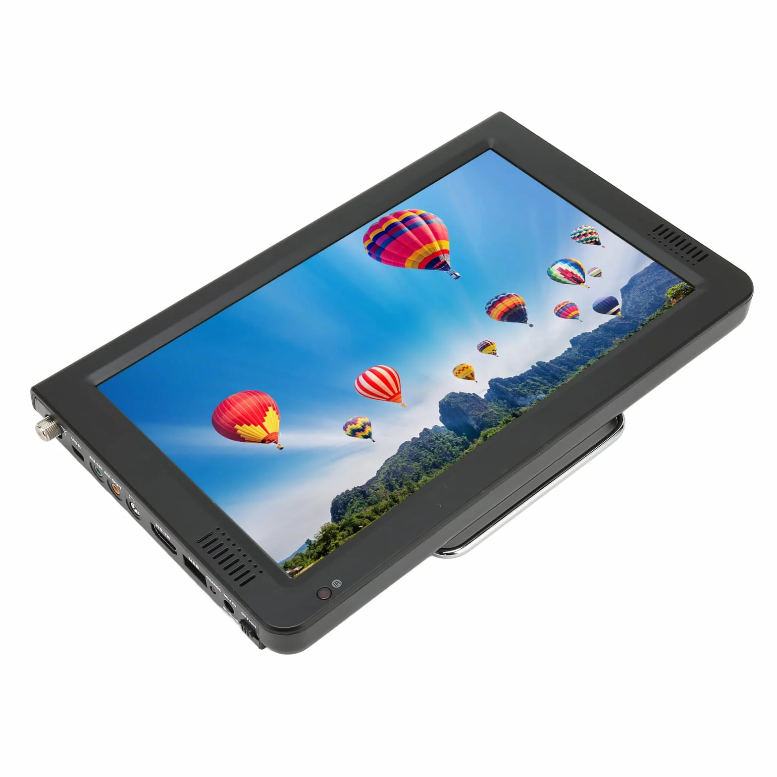 Télévision Numérique Portable 10 Pouces, 1080p ATSC Car TV Télévision Numérique Smart TV, TV Portable ATSC Télévision Numérique avec Batterie au Lithium Rechargeable, pour la