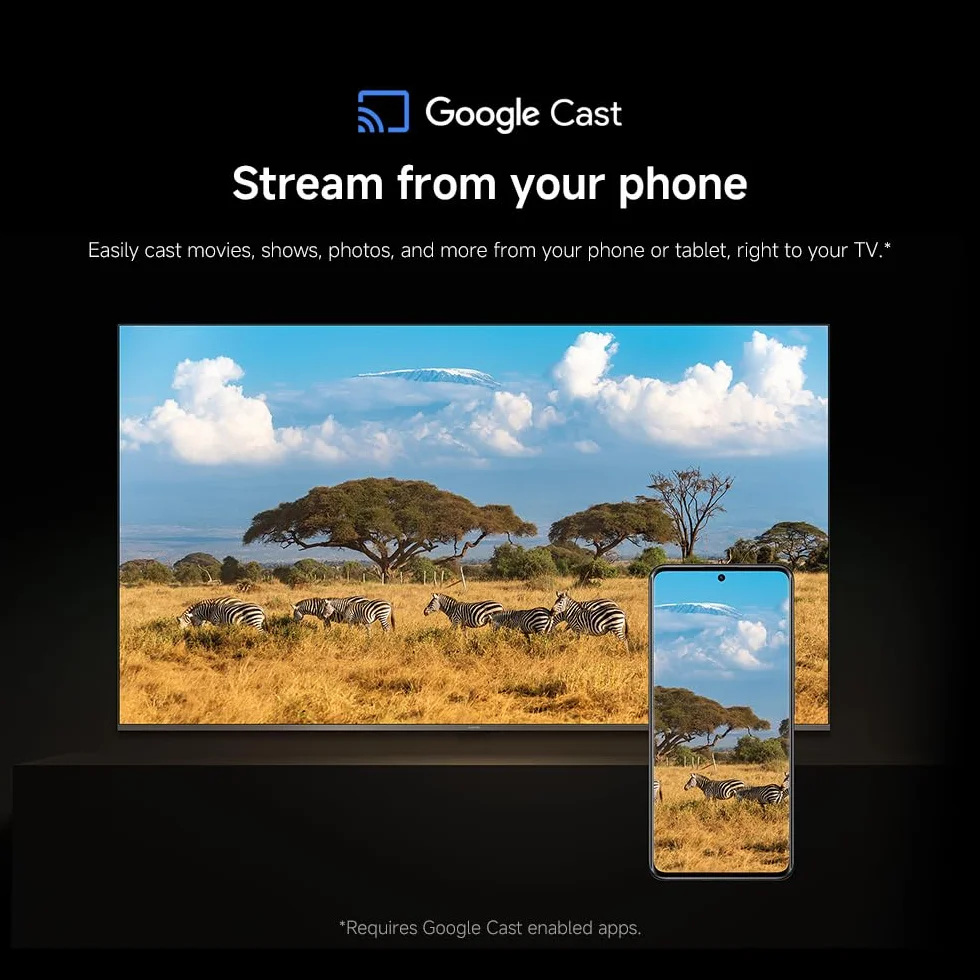XIAOMI QLED 43" A Pro 2026 UltraHD 4K Dolby Audio Google TV