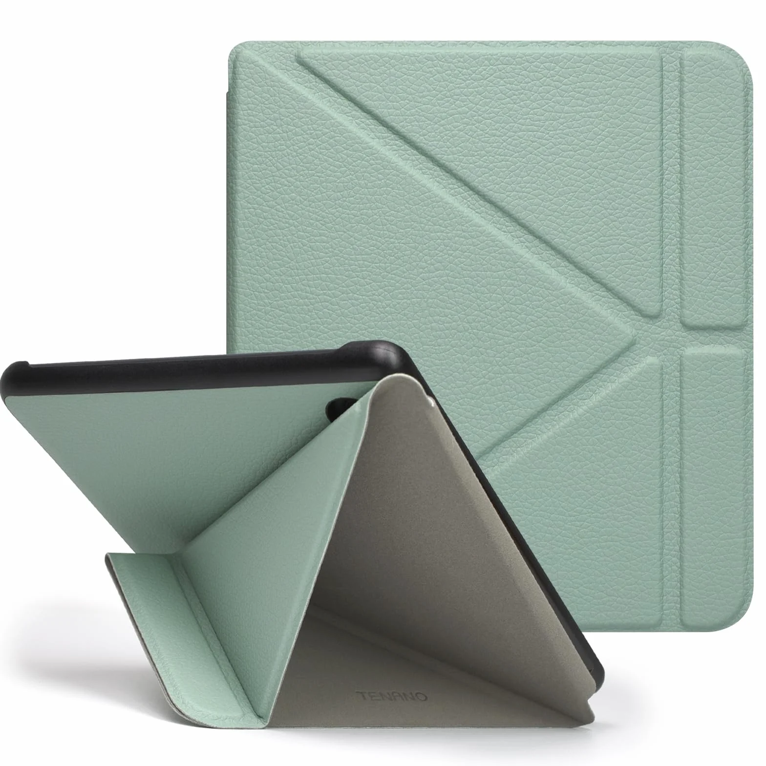 RSAquar Coque pour Kobo Libra Colour (Modèle : N428) Et Tolino Vision Colour 2024 avec Fonction Auto Veille Réveil, Vert Agave