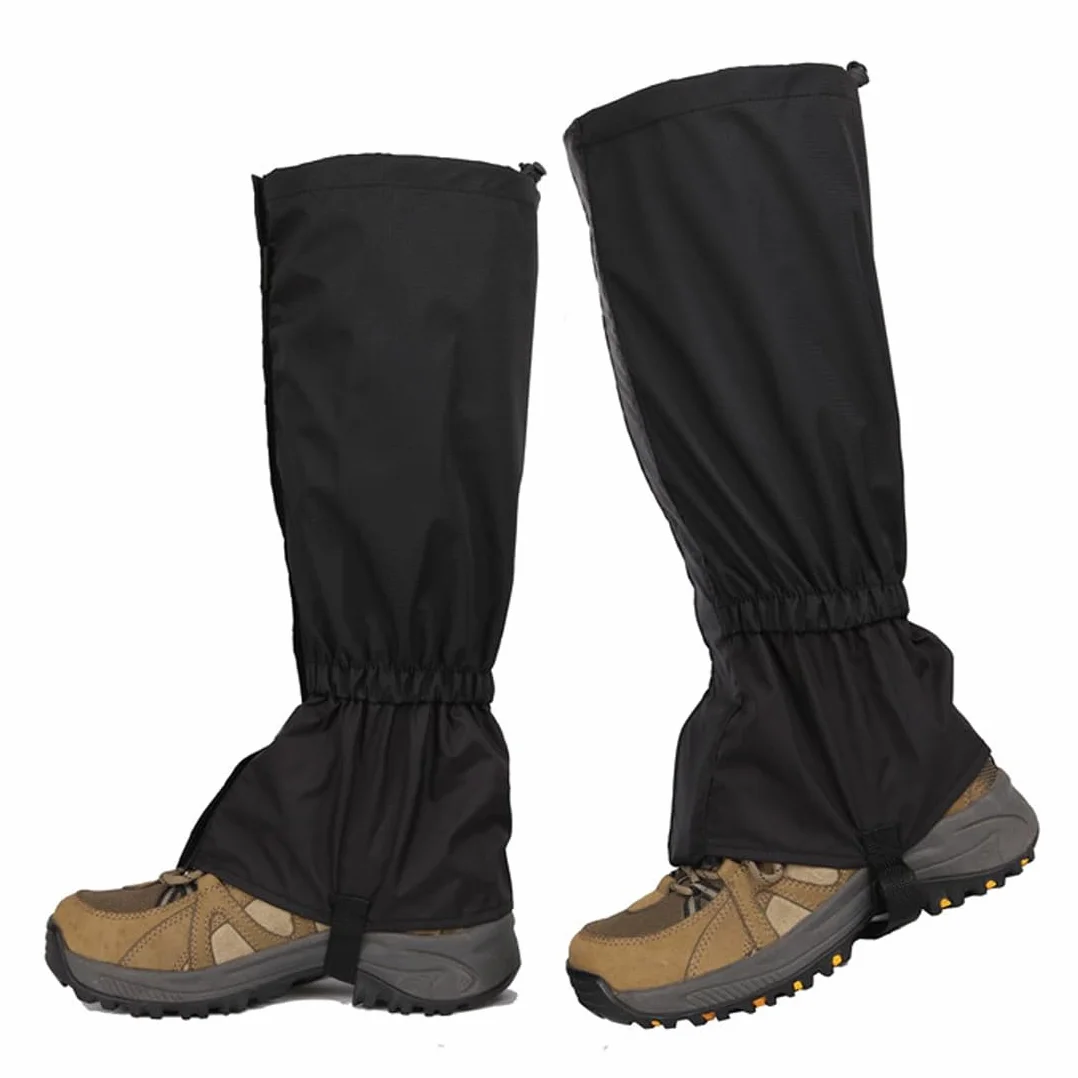 Guêtres de Randonnée Imperméables et Respirantes Réglables Hommes Femmes Ski Montagne Outdoor