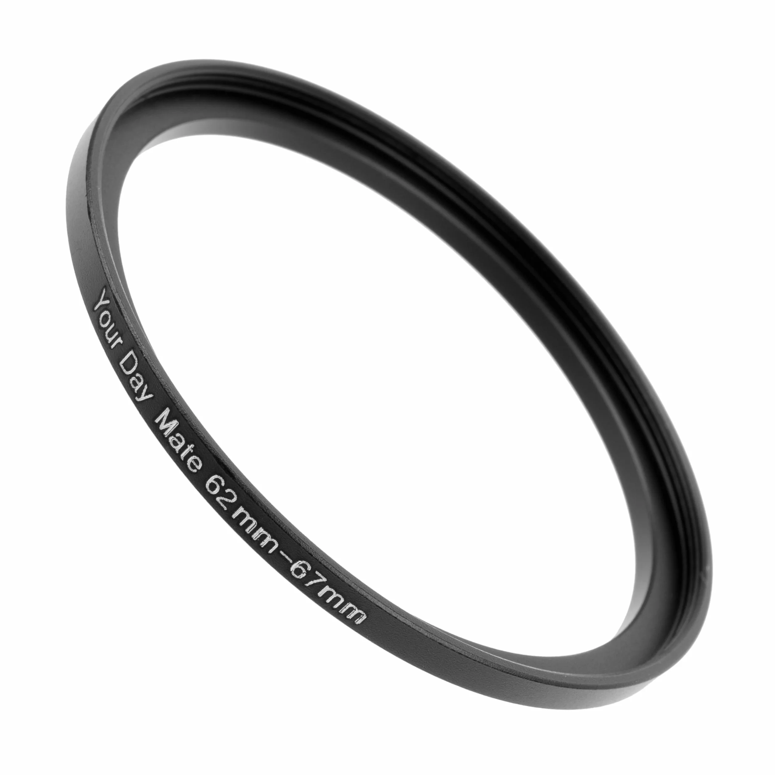 Step-Up Ring Aluminium 62-67mm Compatible Canon Sony Nikon Fujifilm