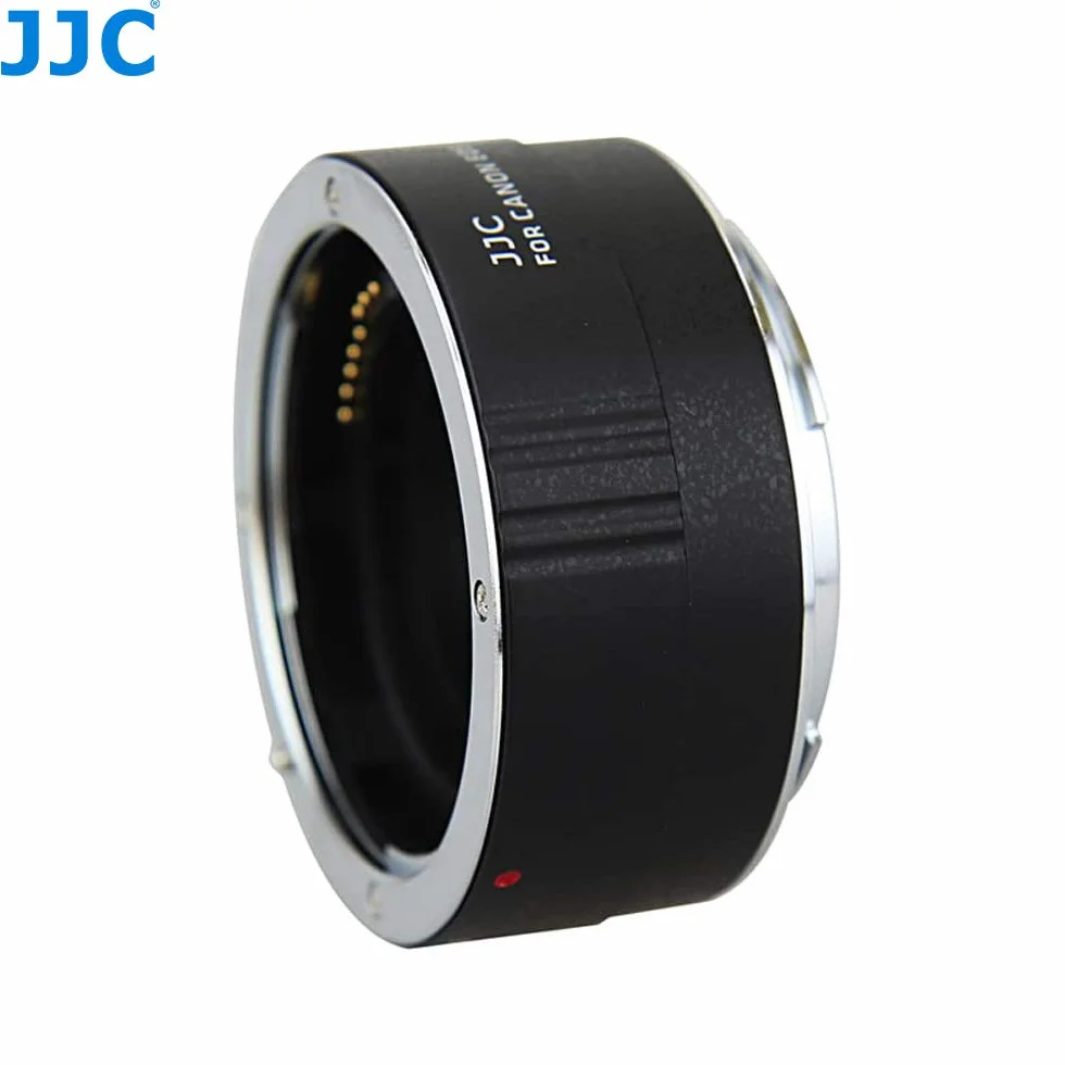 JJC 25mm Métal Ensemble Tube d’Extension Automatique Macro pour Canon EOS Caméra