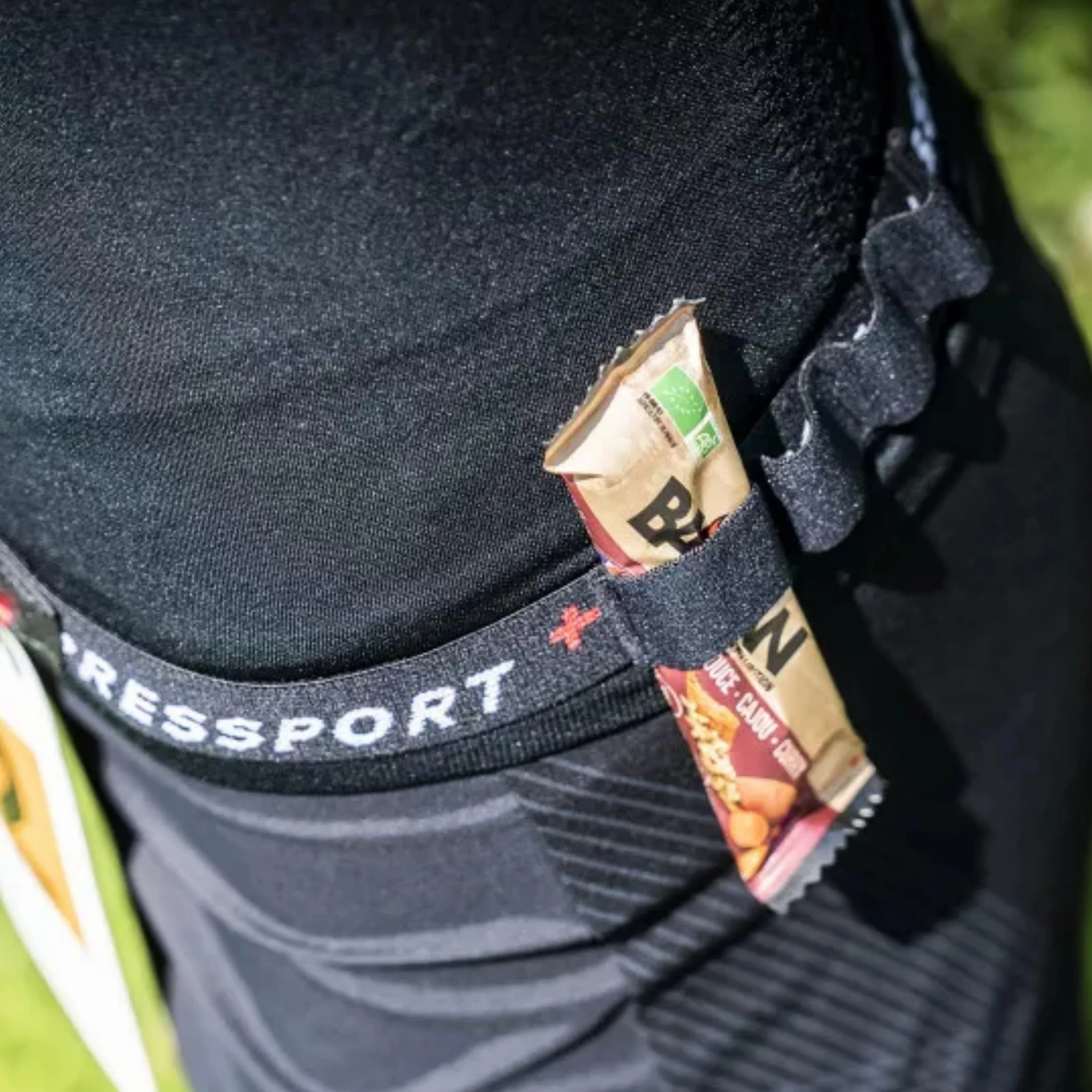 Compressport Ceinture Porte-Dossard Race Belt Course à Pied Vélo Ajustable Fonctionnel