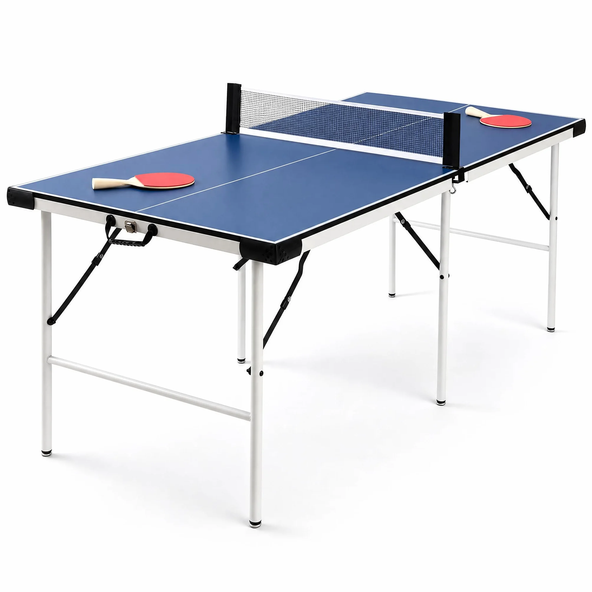HLC Table de Ping Pong Exterieur Pliable 169×81×69cm pour Adultes et Enfants