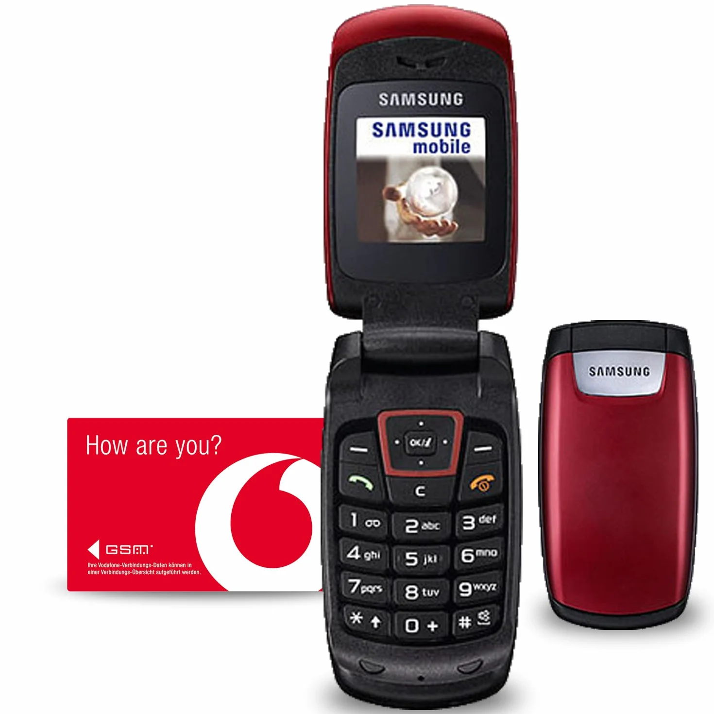 Samsung C260 téléphone portable bi-bande écran couleur WAP
