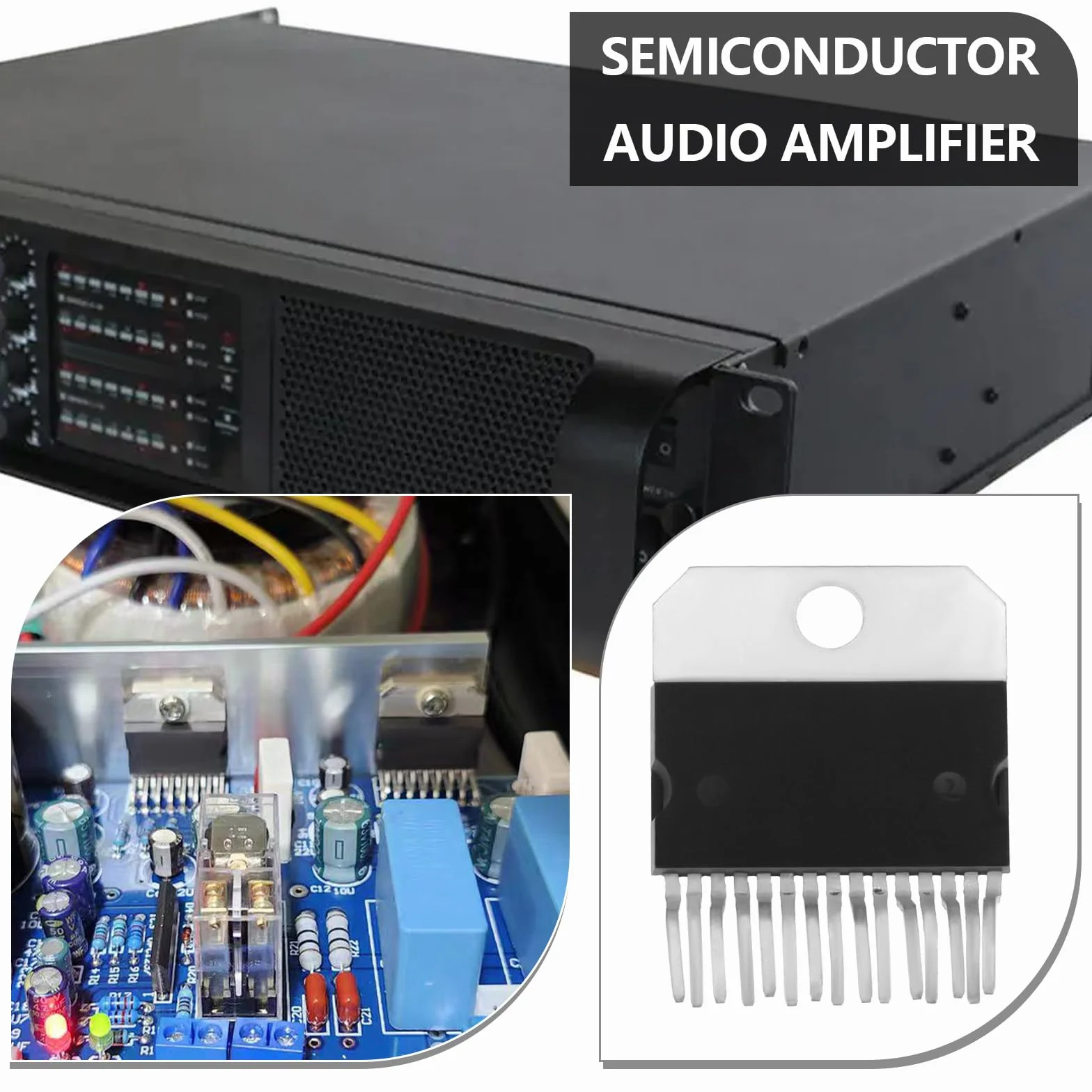TDA7293 Amplificateur Audio à Semi-conducteur 100W 15V 15 Broches Lot de 2
