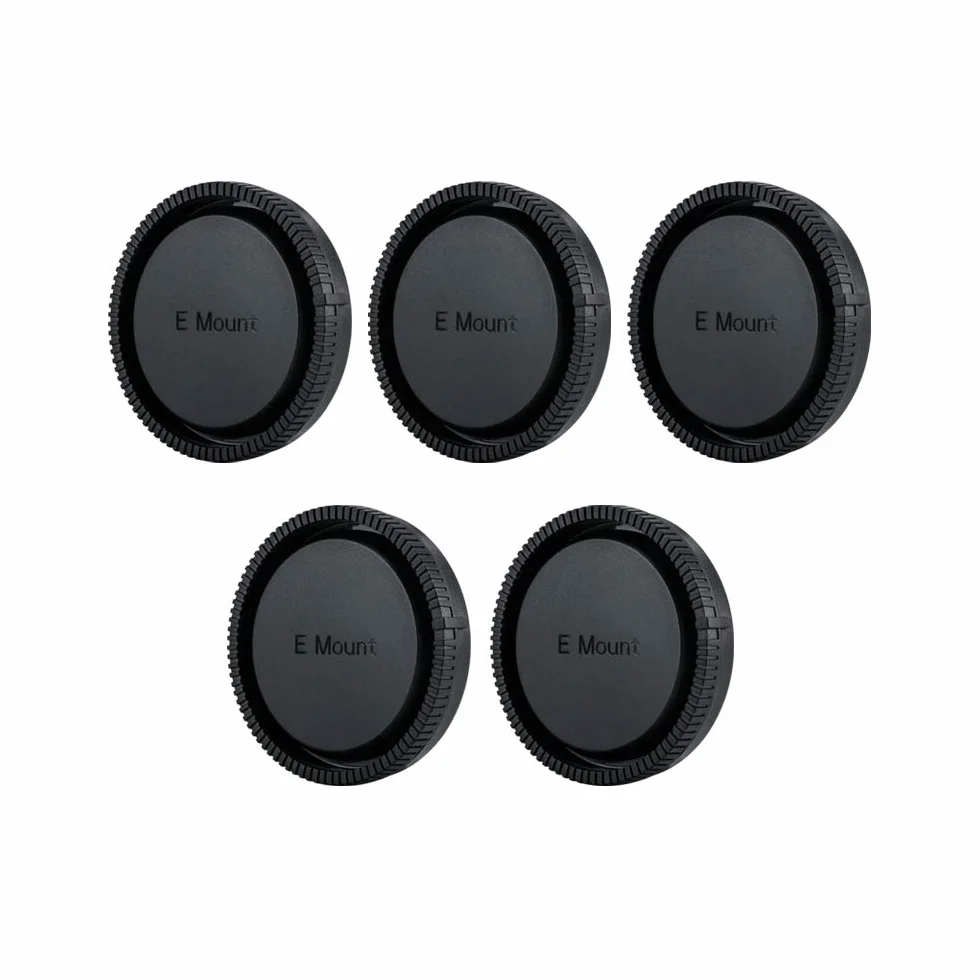 JJC Protège-Objectif Arrière pour Sony E-Mount Objectif (5pcs par Paquet)