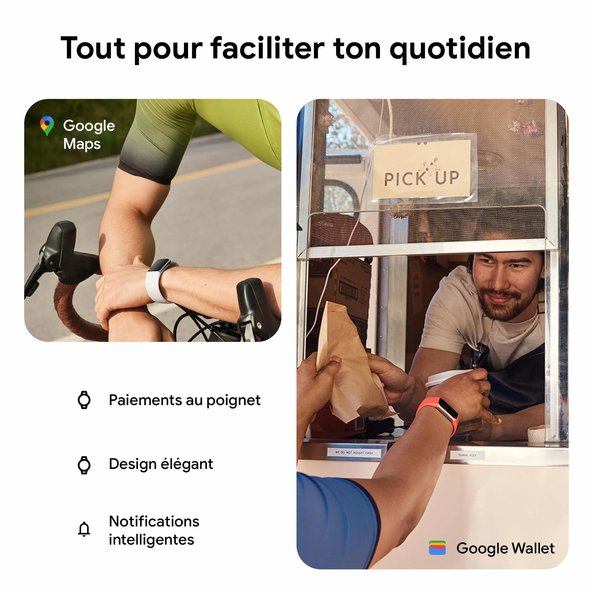 Google Fitbit Charge 6 Bracelet d'activité 3 mois Google Health Premium 7 jours autonomie batterie