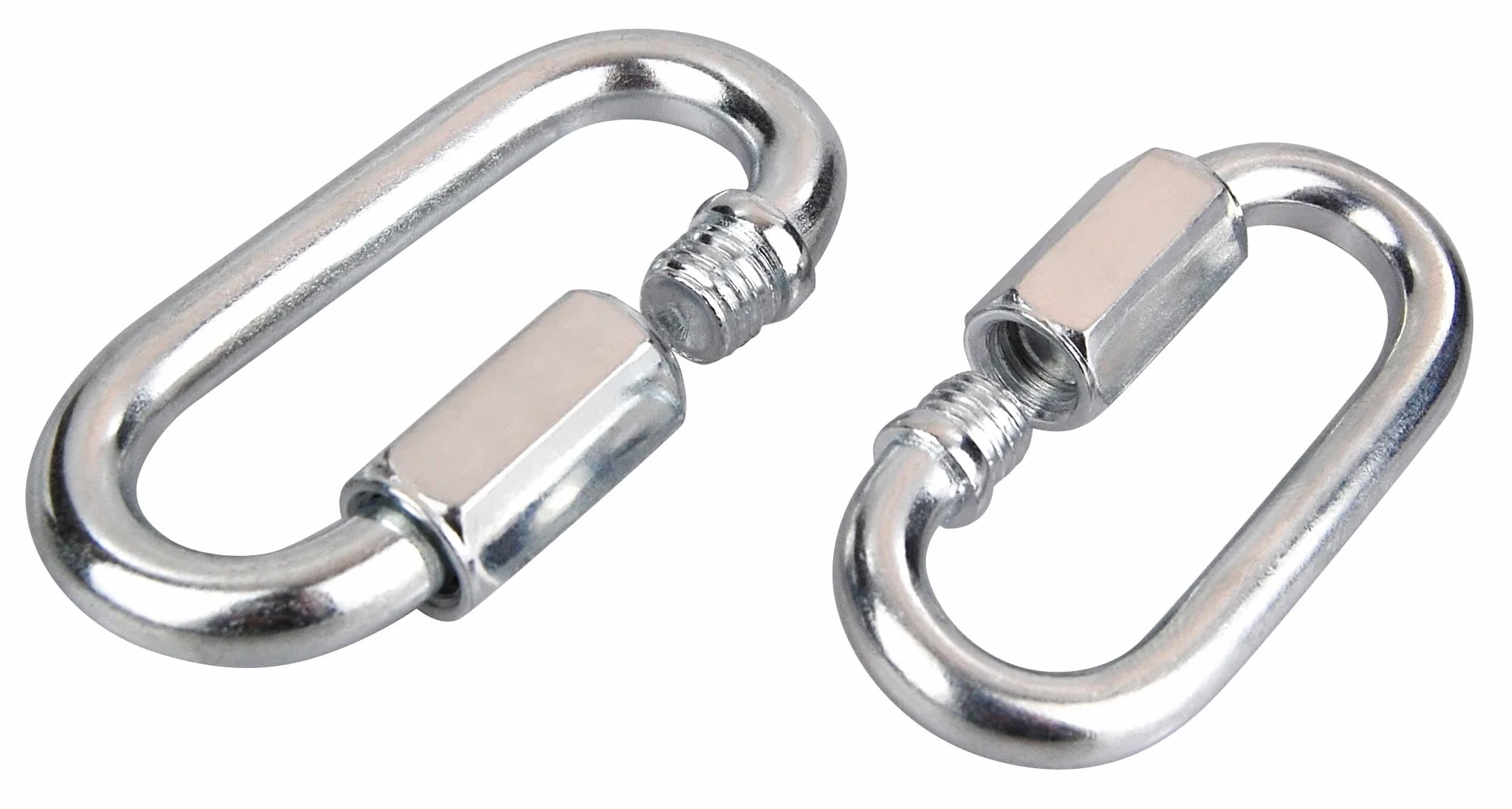 Lot de 20 maillons rapides de chaîne, 6 tailles