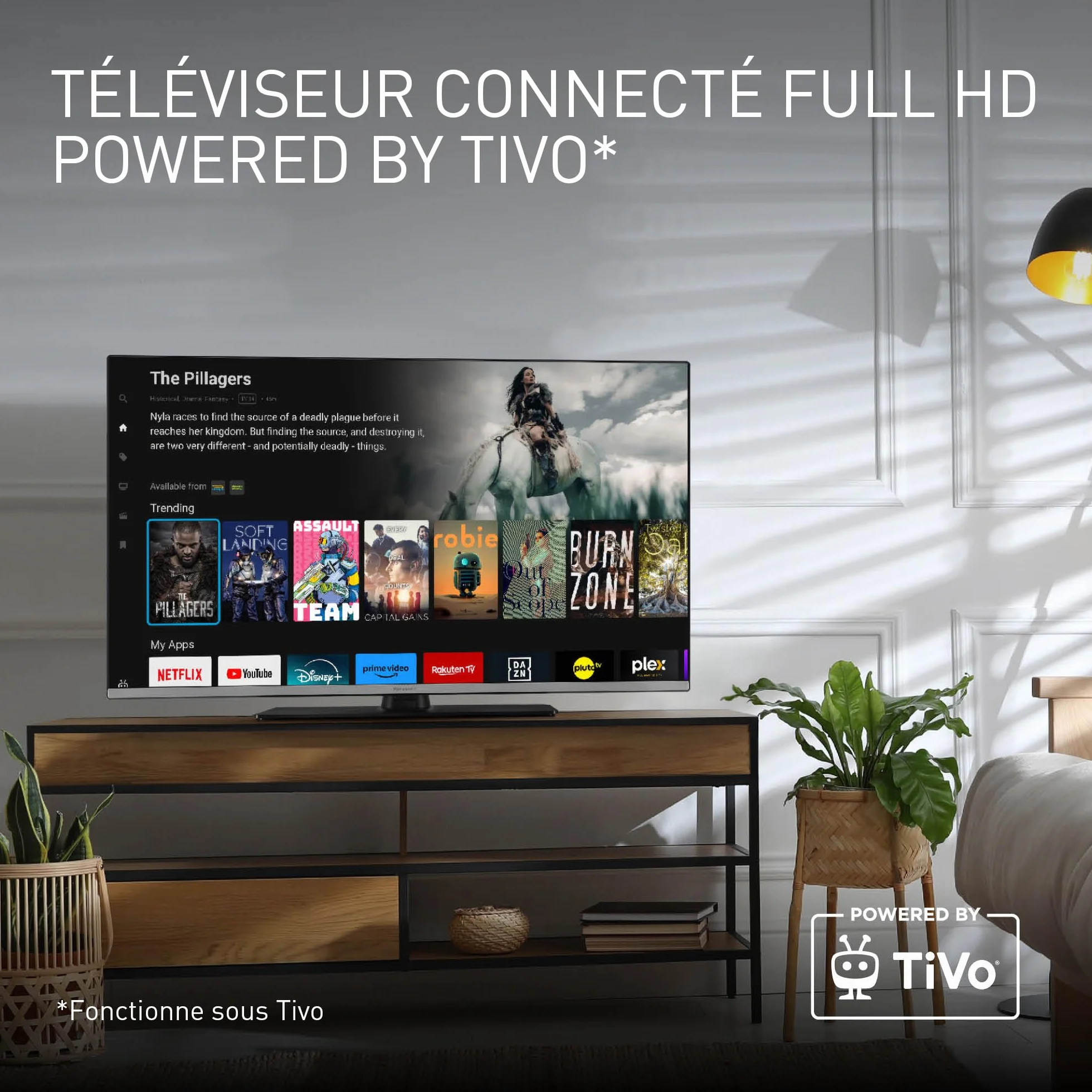 Panasonic TB-32S45AEZ 32 Pouces Smart TV LED Full HD 2024 TiVo Google Alexa HDR HDMI
