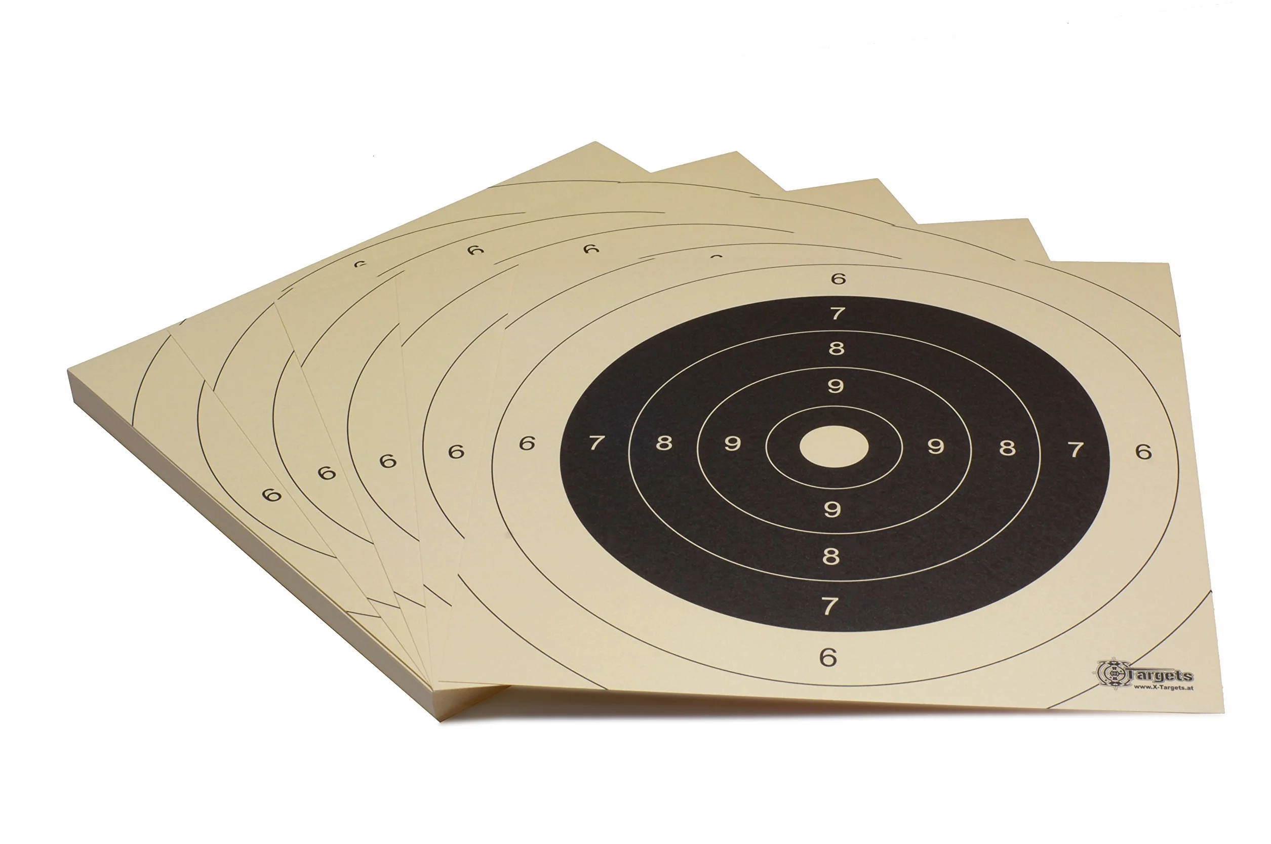 Cible Classic Target 26 x 26 cm Carton 200 g/m² Chamois