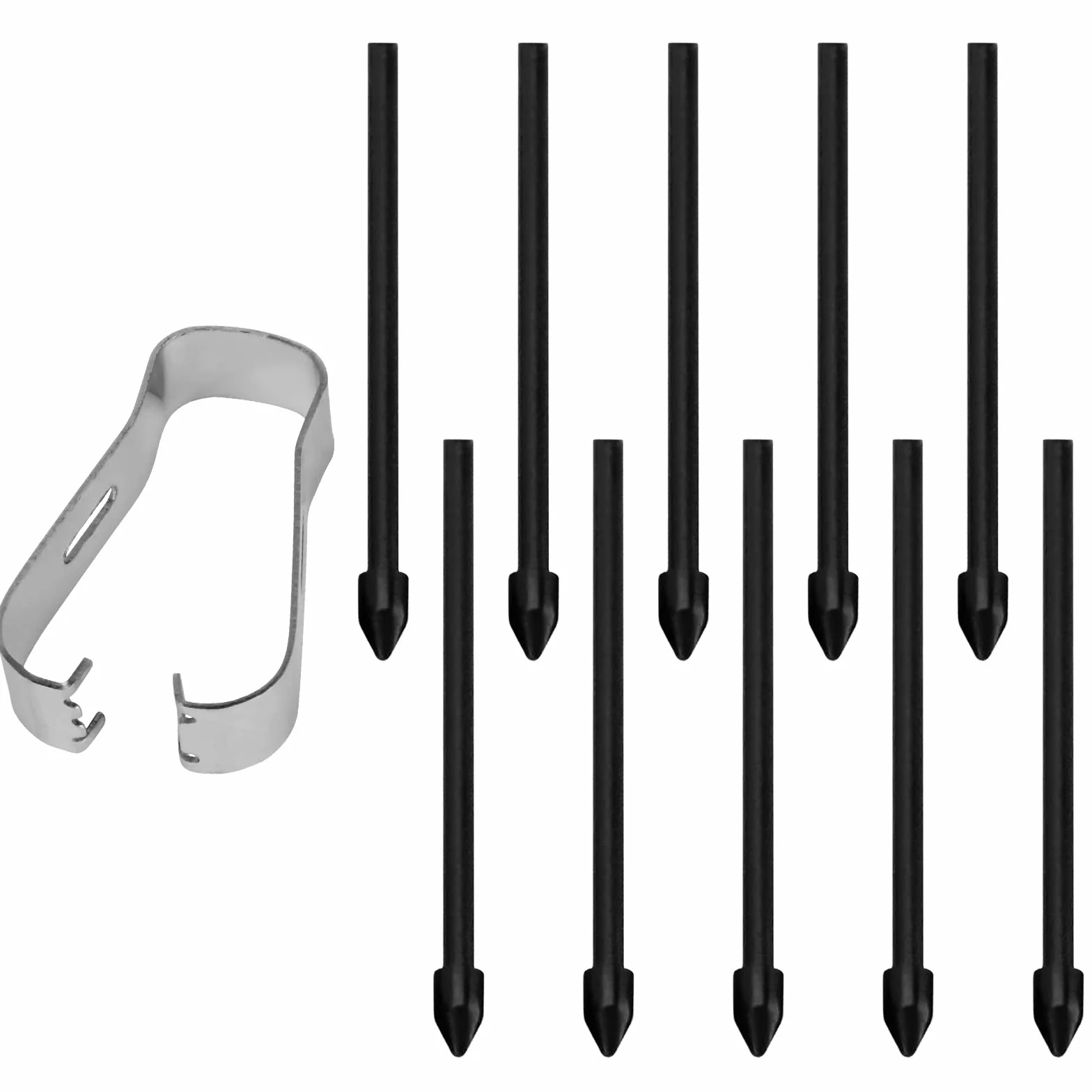 Flintronic Pointes de Stylet Tactile de Remplacement, Pointes de Remplacement avec Outil pour Samsung Galaxy S6/S6lite/S7/S7+/S7FE/S8/S8+/S8Ultra/S21Ultra/S22Ultra/S23Ultra/Note10/Note20, 10Pièces