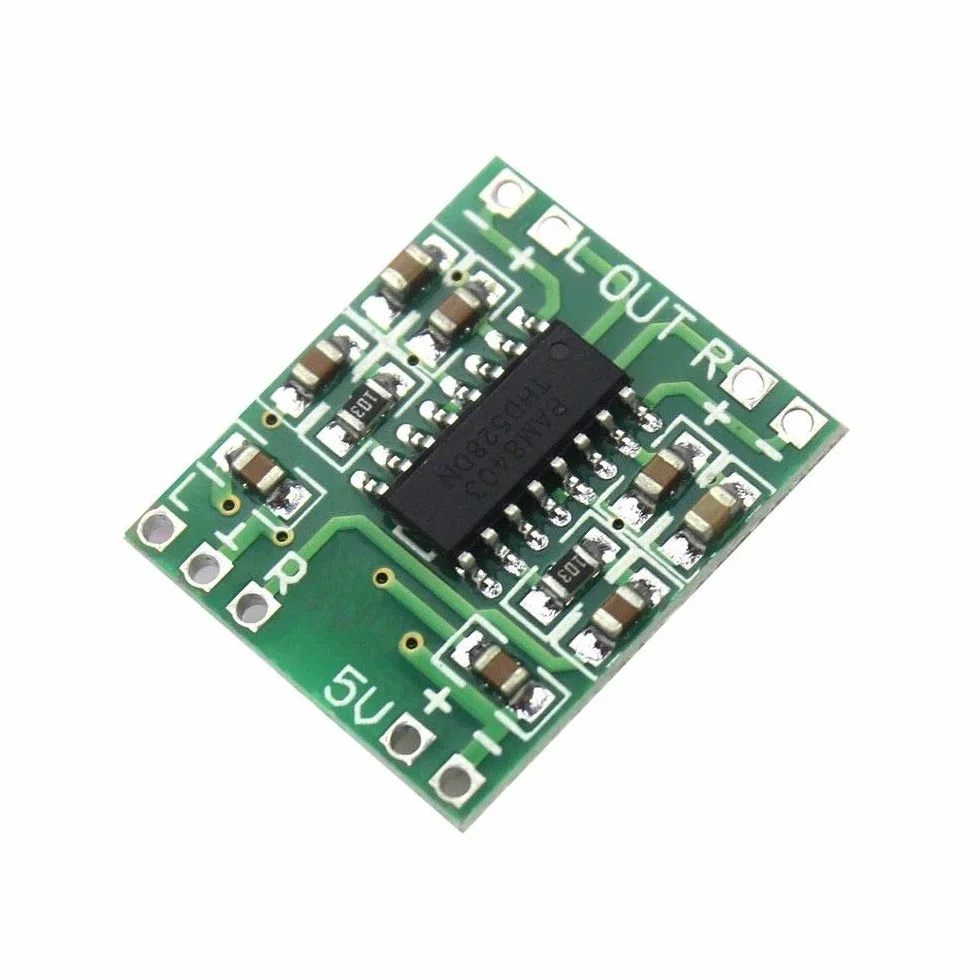 2pcs PAM8403 Audio Module Class-D Digital Amplifier Board 2.5 to 5V USB Power