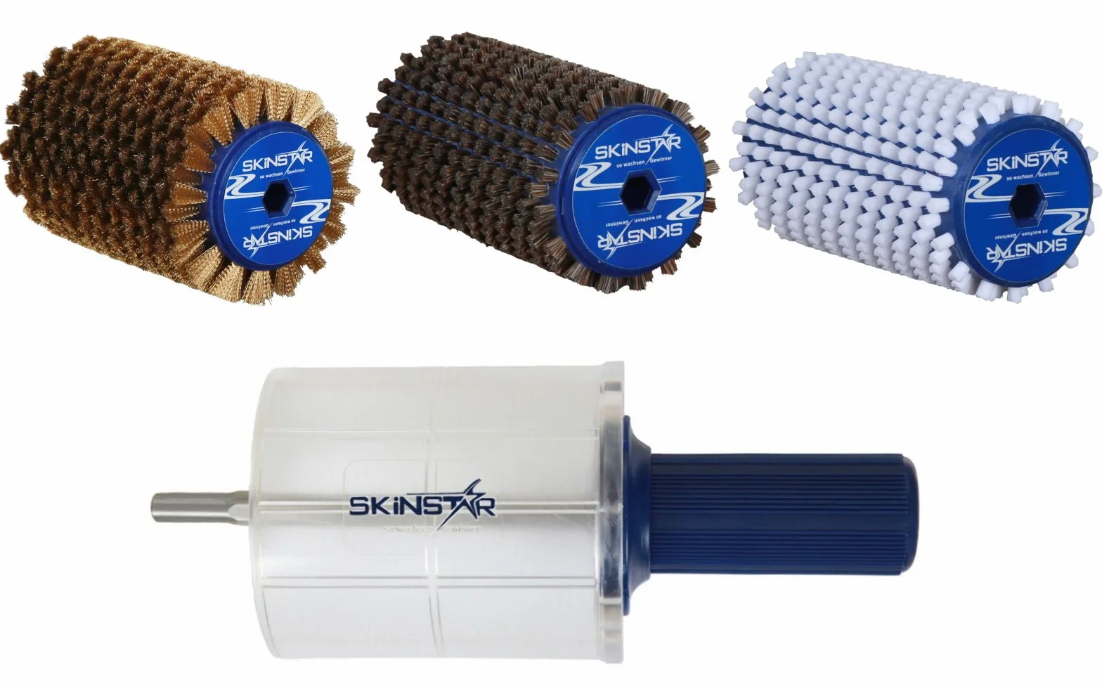SkinStar Complet Brosses Set Brosse de Rotor Coupe du Monde 5 pièces