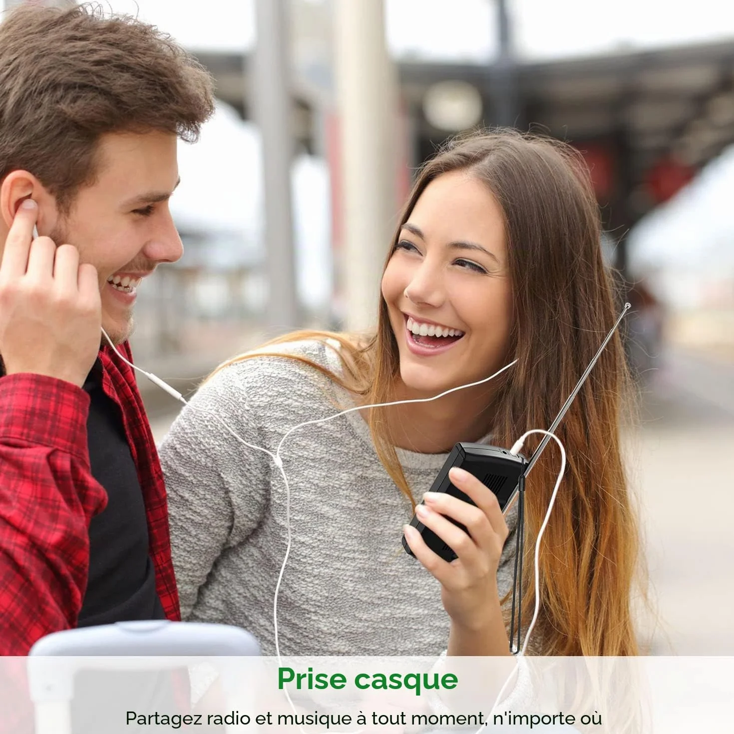 Tendak Petite Radio Portable FM/AM (MW) /SW, Transistor Radio avec Une Excellente Réception et Une Qualité Sonore Elevée, Mini Radio avec Connexion Timed/Casque