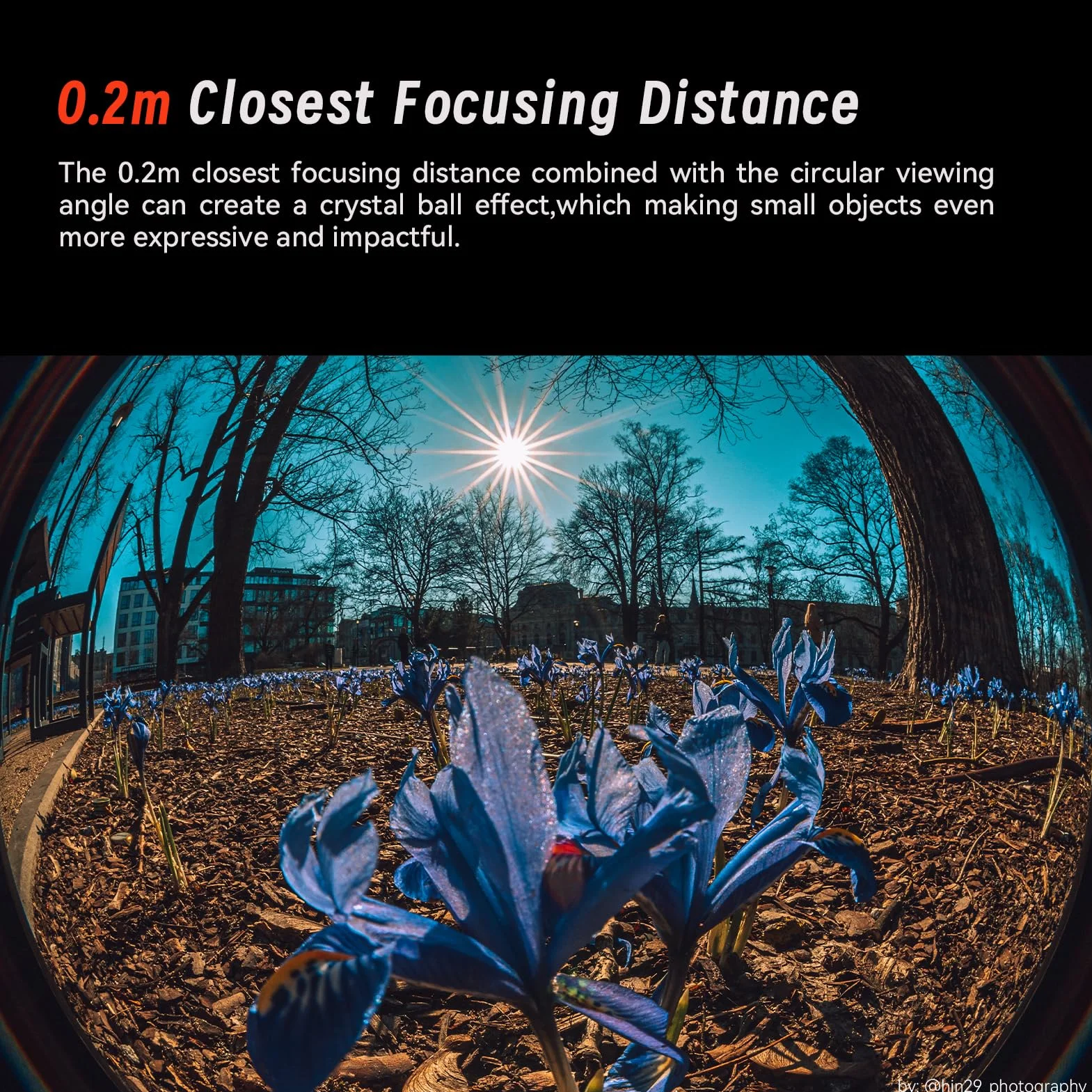 AstrHori 6,5mm F2.0 APS-C Objectif fisheye Circulaire Ultra Grand Angle 192° pour appareils Photo sans Miroir for Panasonic for Olympus Micro 43 G1,G2,G3,G5,G6,G7,G9,GH1,GH2,GH4,GH5,GM5,GX1,GX7