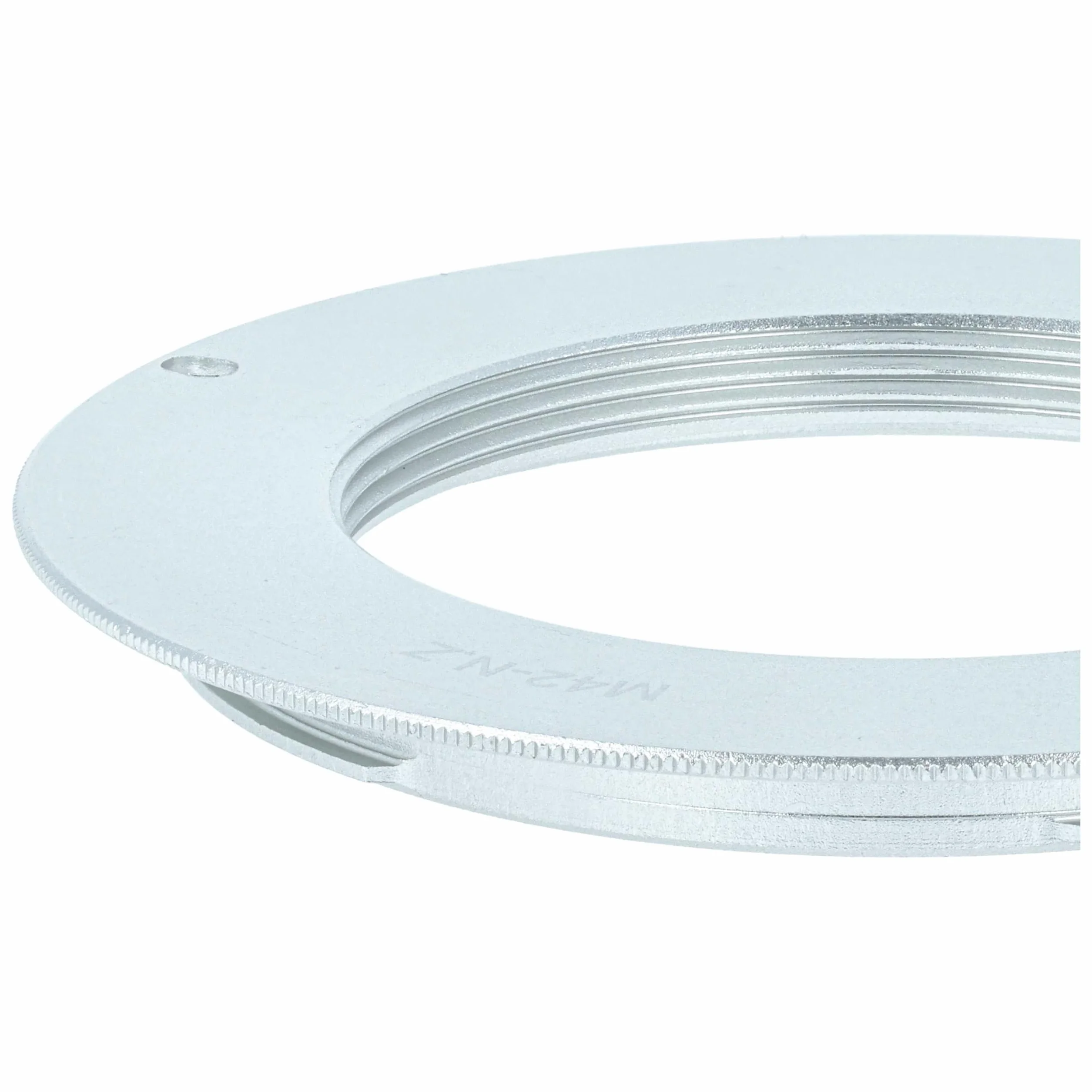 vhbw Bague d'adaptation Compatible avec Nikon Z30, Z50, Z50 II, Z6 II, Z5 II, Z6 III, Z7, Z7 II, Z6, Z5 - Monture Z vers objectifs M42 argenté