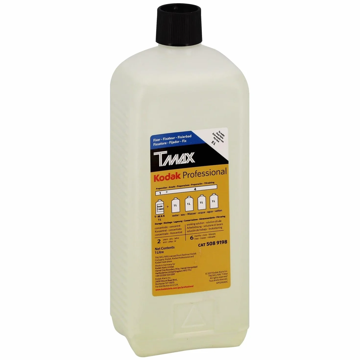 Kodak KOD682004 BW Fixateur Chimique 1 x 5 L Multicolore