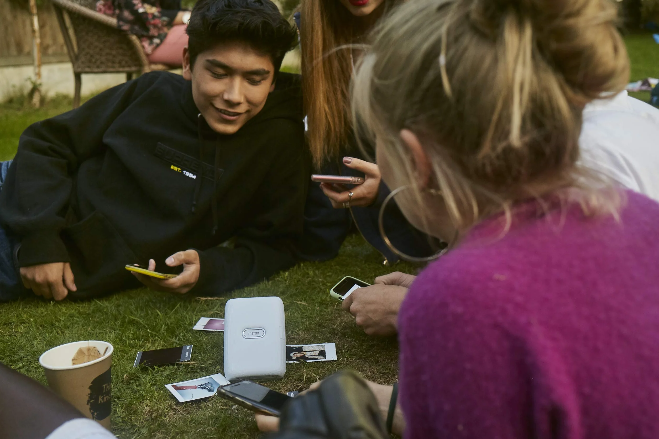 instax Link Imprimante pour Smartphone Blanc cendré