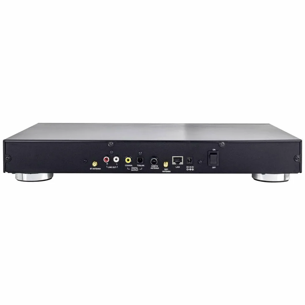 Radio Internet Renkforce RF-DAB-IR1700 WiFi, LAN, Bluetooth, DLNA Noir