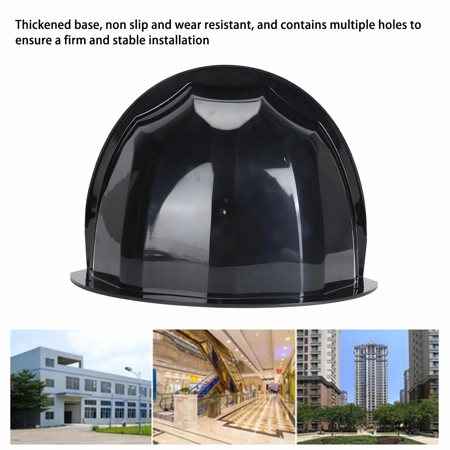 Dpofirs Bouclier de Protection pour Caméra de sécurité, 28 X 21 X 15 Cm, Protection Universelle Contre la Pluie et Le pour Caméra de sécurité de Type Dôme, Caméra de Surveillance