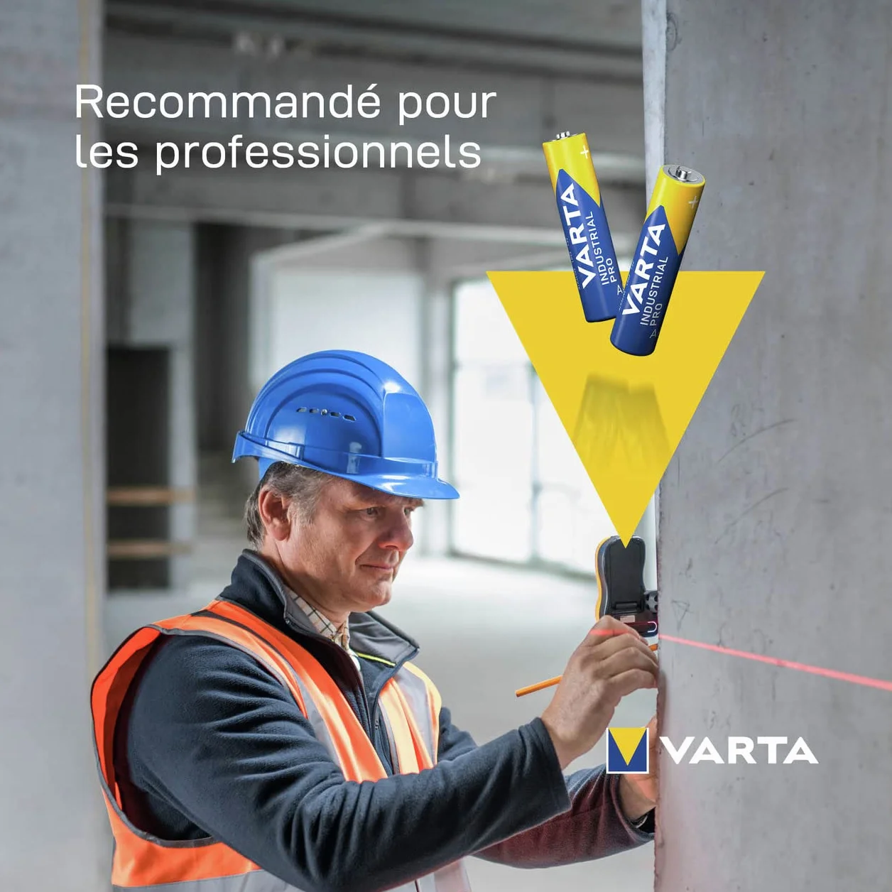 VARTA Piles AAA, lot de 40, Industrial Pro, Batterie Alcaline, 1,5V, pack de stockage en emballage écologique, Made in Germany