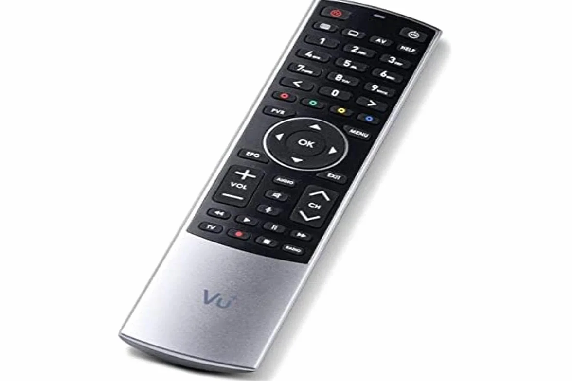 Vu+ 8786821 télécommande IR/Bluetooth Boitier décodeur TV Appuyez sur les boutons - Télécommandes (Boitier décodeur TV, IR/Bluetooth, Appuyez sur les boutons, Noir, Argent)