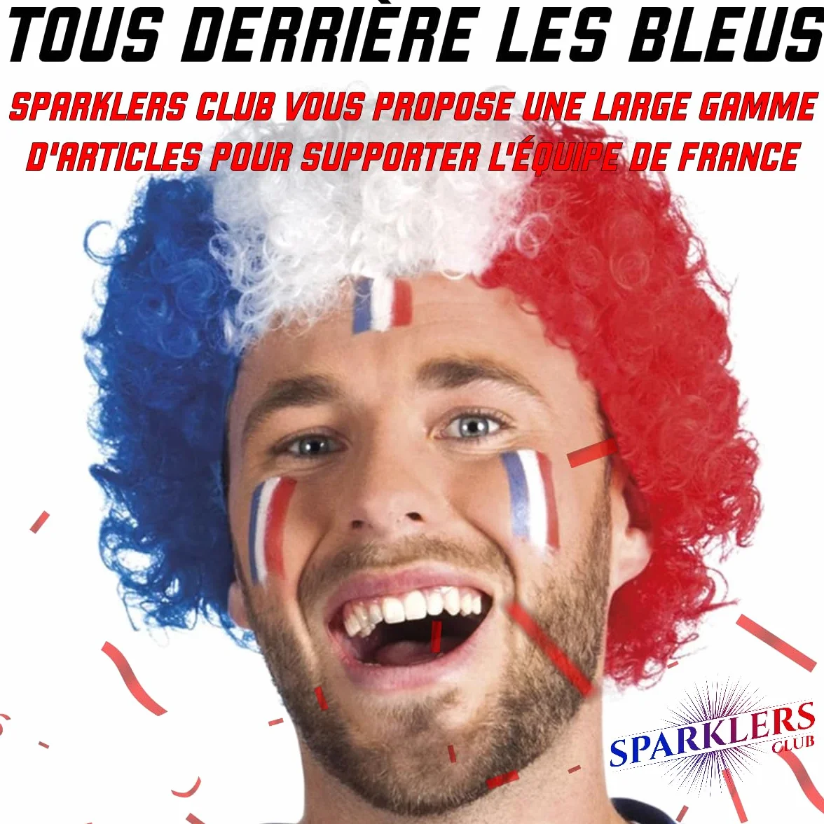 Drapeau France 150x90cm Tissu Bleu Blanc Rouge pour Supporter