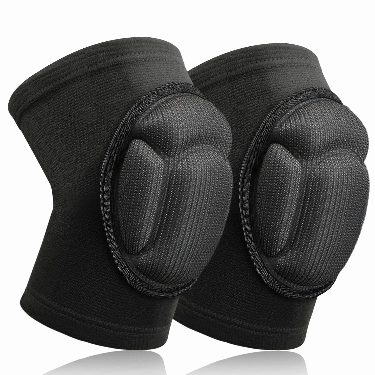 flintronic Genouillères de Protection 20 MM Épais Éponge Antidérapant pour Danse Volleyball Yoga Football Course