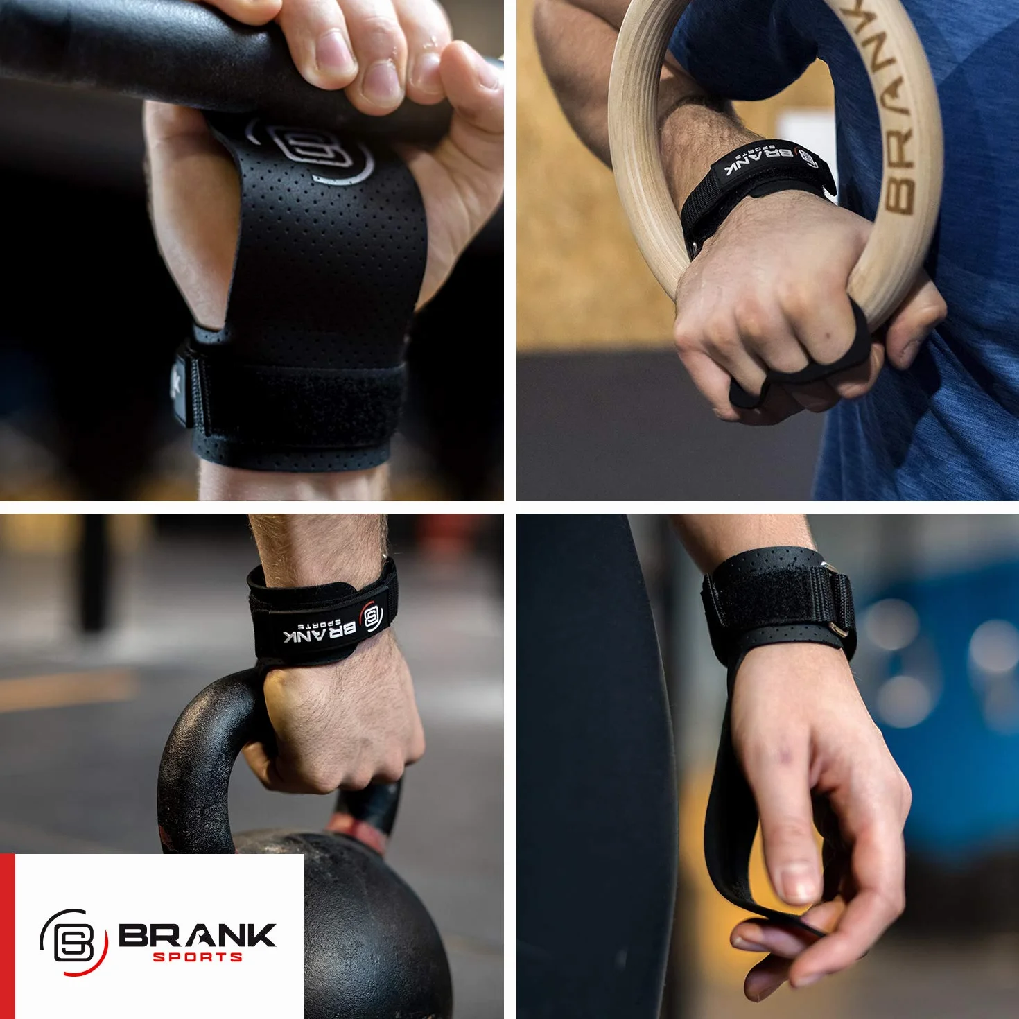 Maniques Crossfit en Cuir Panther 2 et 3 Trous Protection Mains | Grip Crossfit Gymnastique Musculation