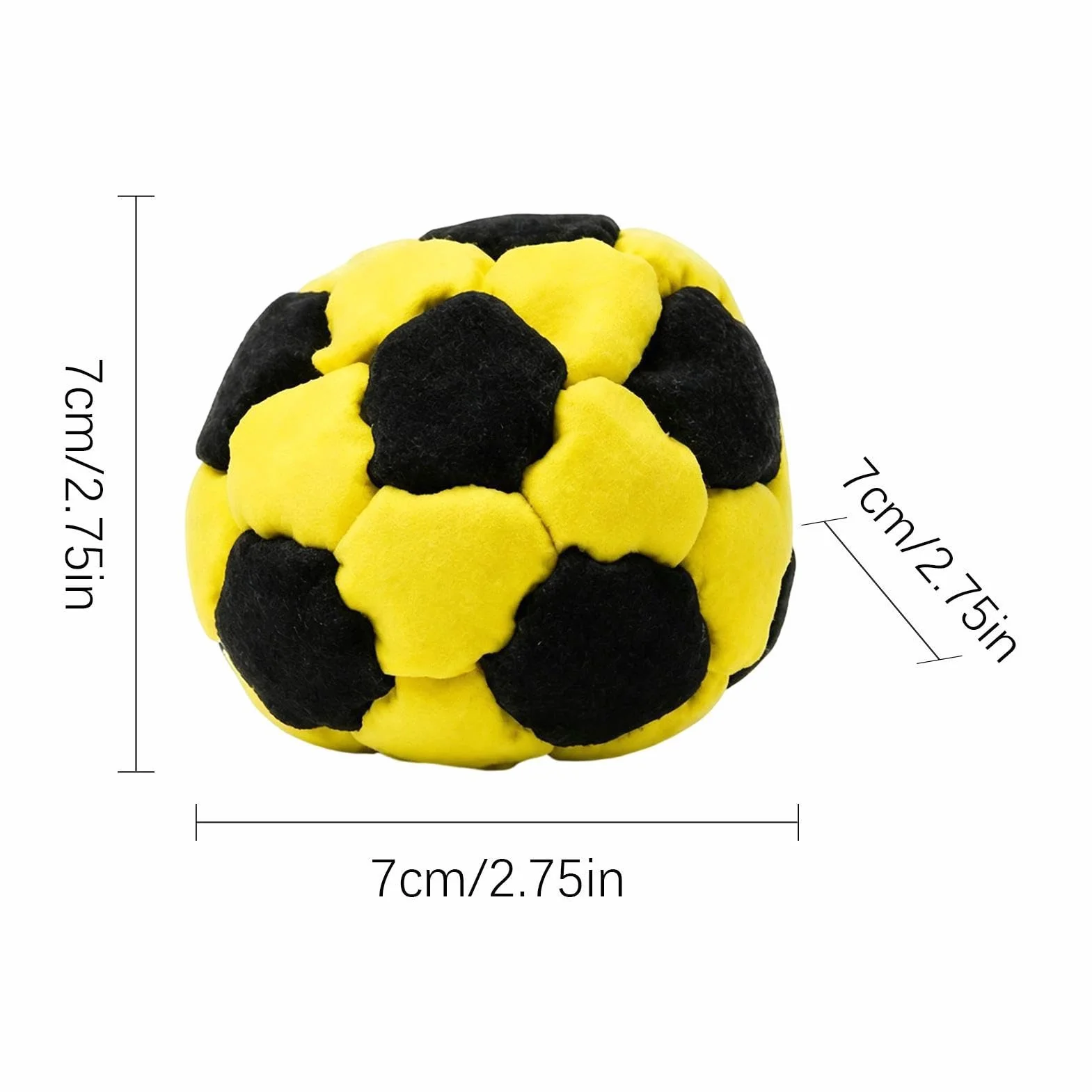 Sac de football tricoté jeux de lanceurs motifs football jeunesse sacs jeter convient aire jeux camping fêtes école arrière-cour jeux plein air