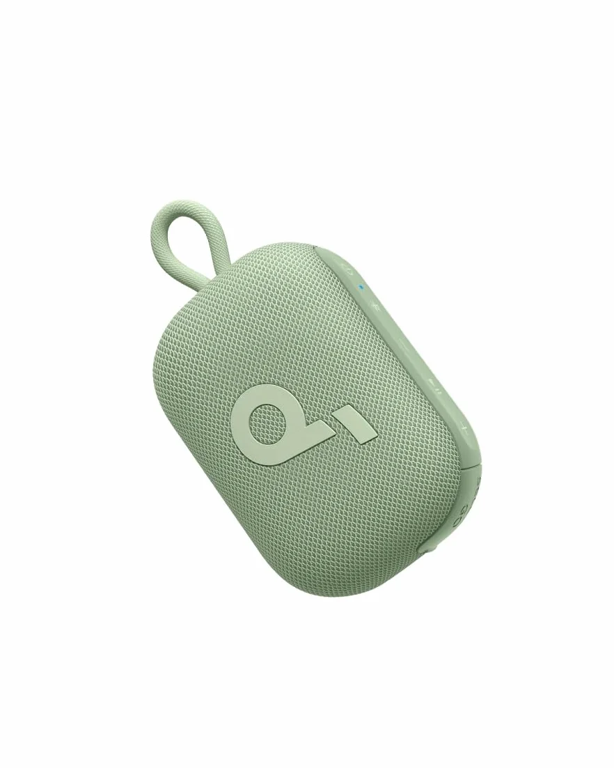 Soundcore Select 4 Go Enceinte Bluetooth Ultra Portable, Enceinte de Douche, 20h, IP67, Flottante, Son Puissant de 5W, Mini Enceinte Bluetooth Portable, pour intérieur, extérieur, randonnée et vélo