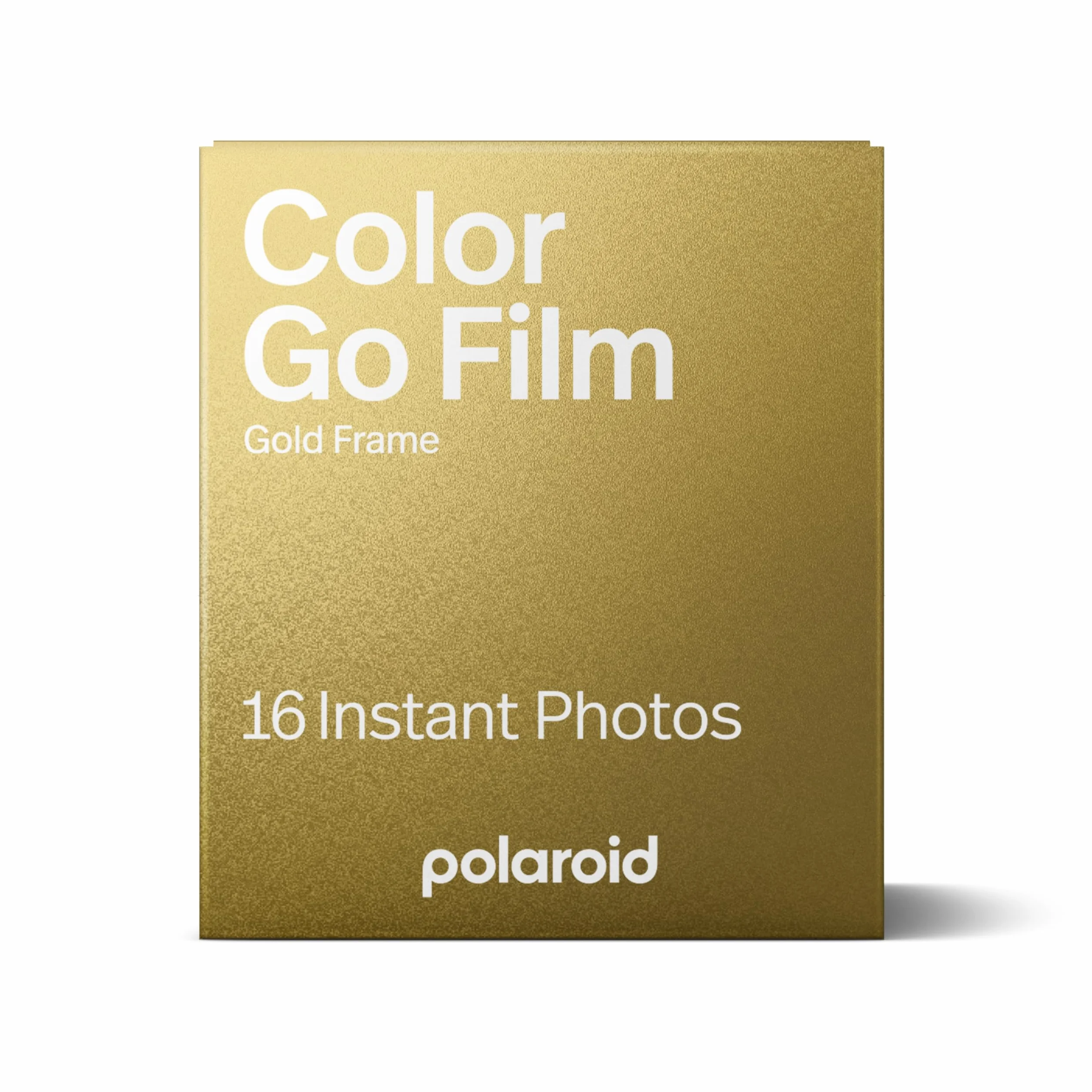 Polaroid - Film Couleur pour Go - Cadre doré - Double Pack (16 Photos)