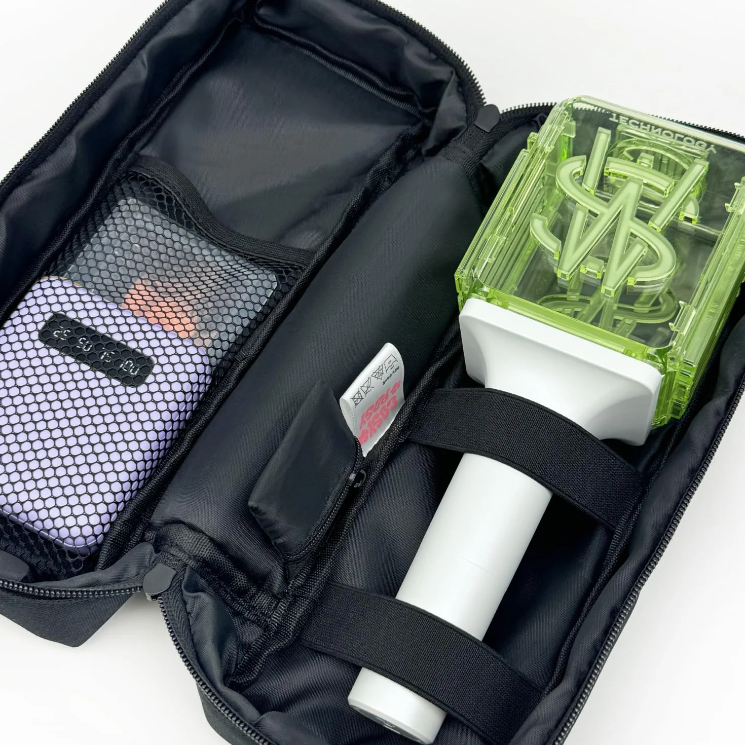 Light Stick Pouch for Kpop Fans with Adjustable Strap and Soft Protection