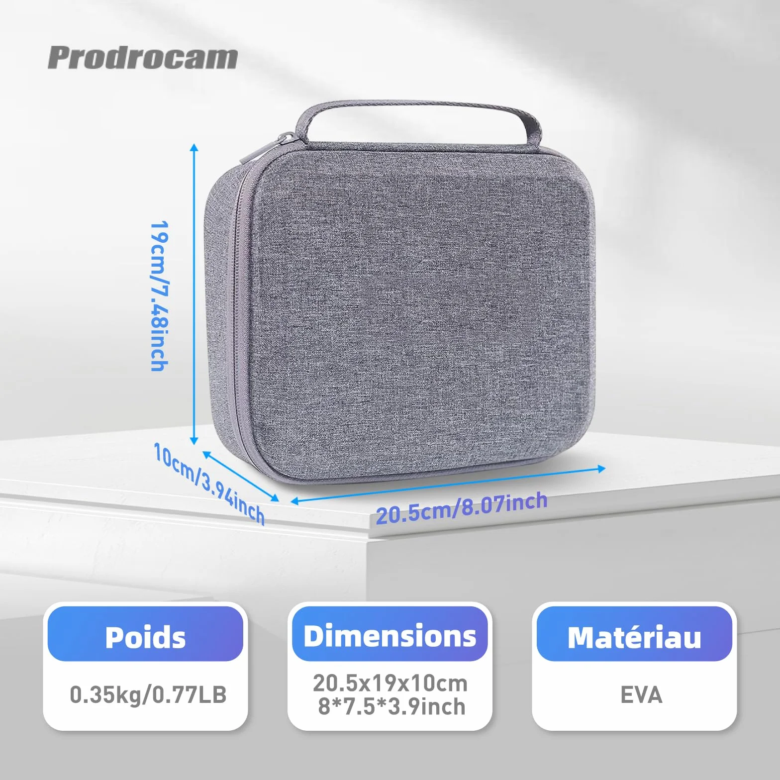 Drone Étui Portable pour DJI Mini 4k / Mavic Mini 2 / Mini2 SE Rangement Sac de Transport EVA Boîte Housse Accessoires (pour DJI Mini 4K/2 SE/2)