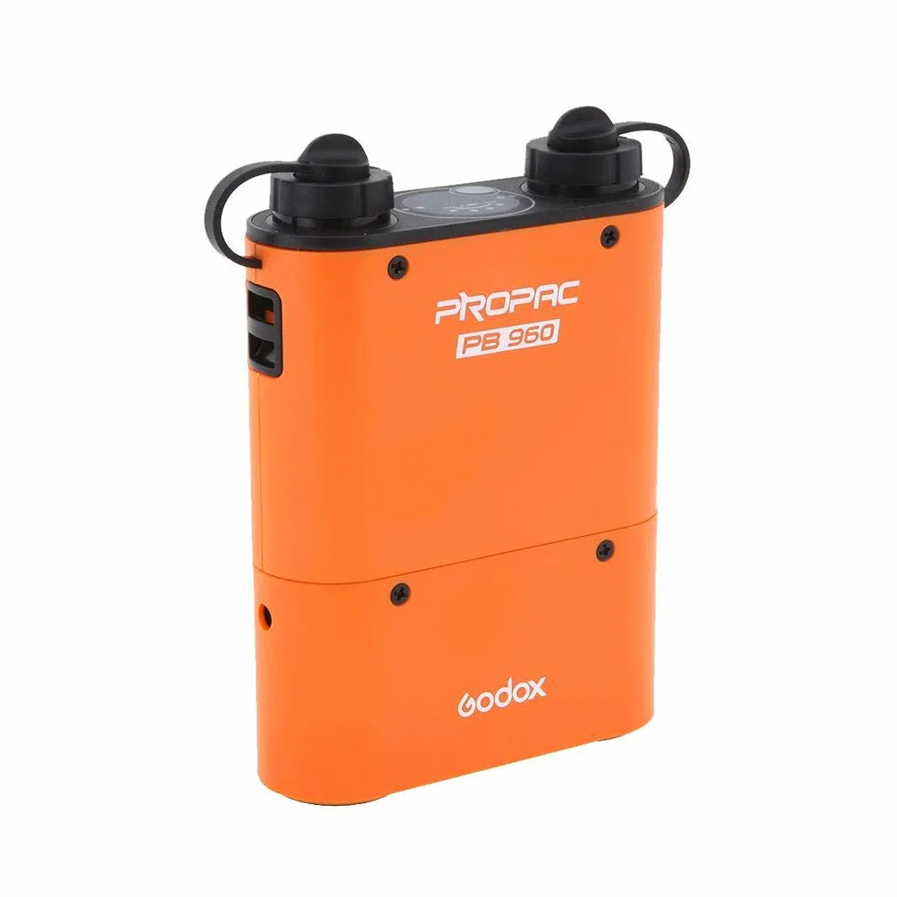 Godox Propac PB960 Batterie externe orange pour flash cobra